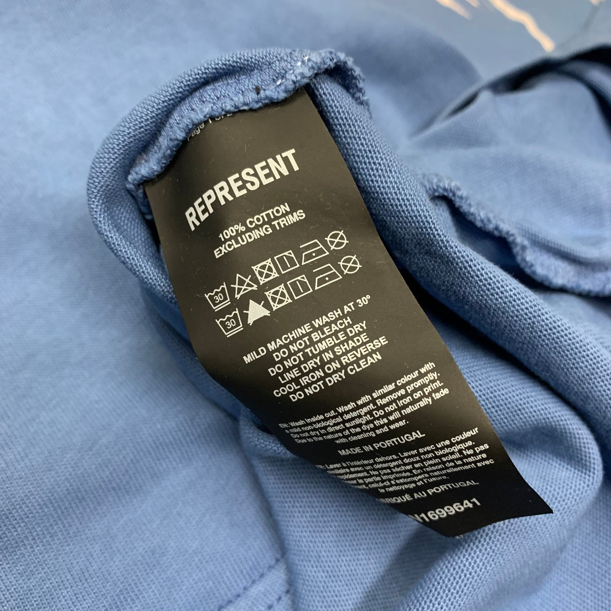 Represent Medium Tee Icarus Sky Blue T-Shirt