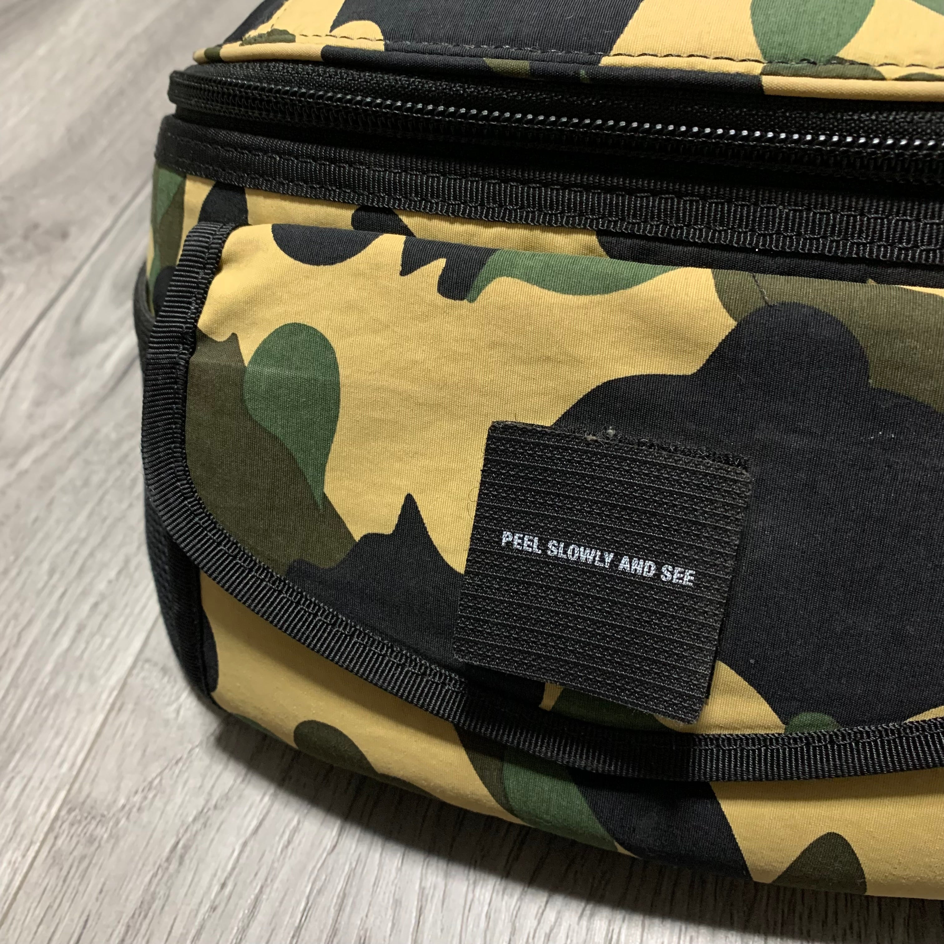 Bape Bag 1st Camo Shoulder & Waist Bag A Bathing Ape Yellow Green
