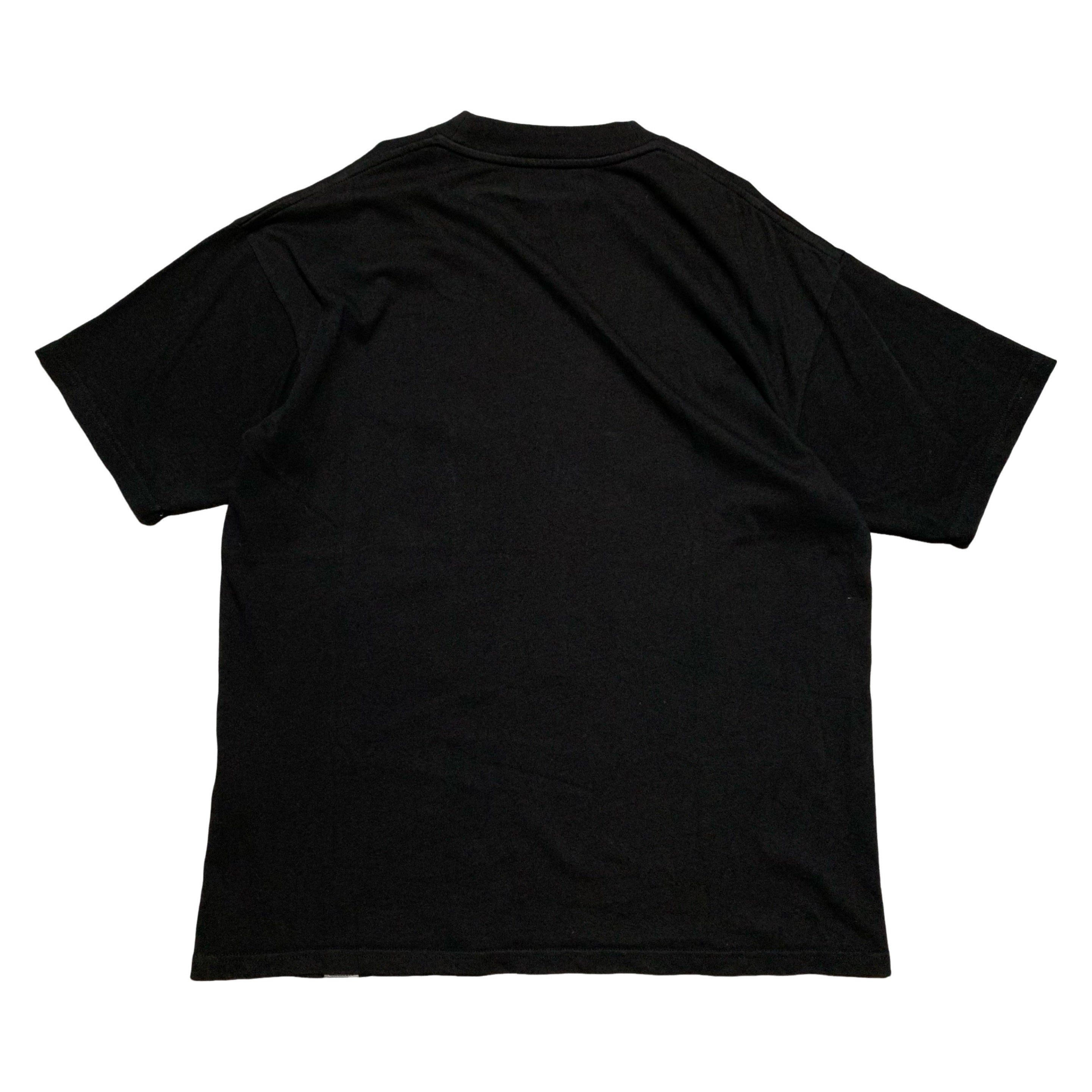Represent Small Shark Jaws Off Black Tee