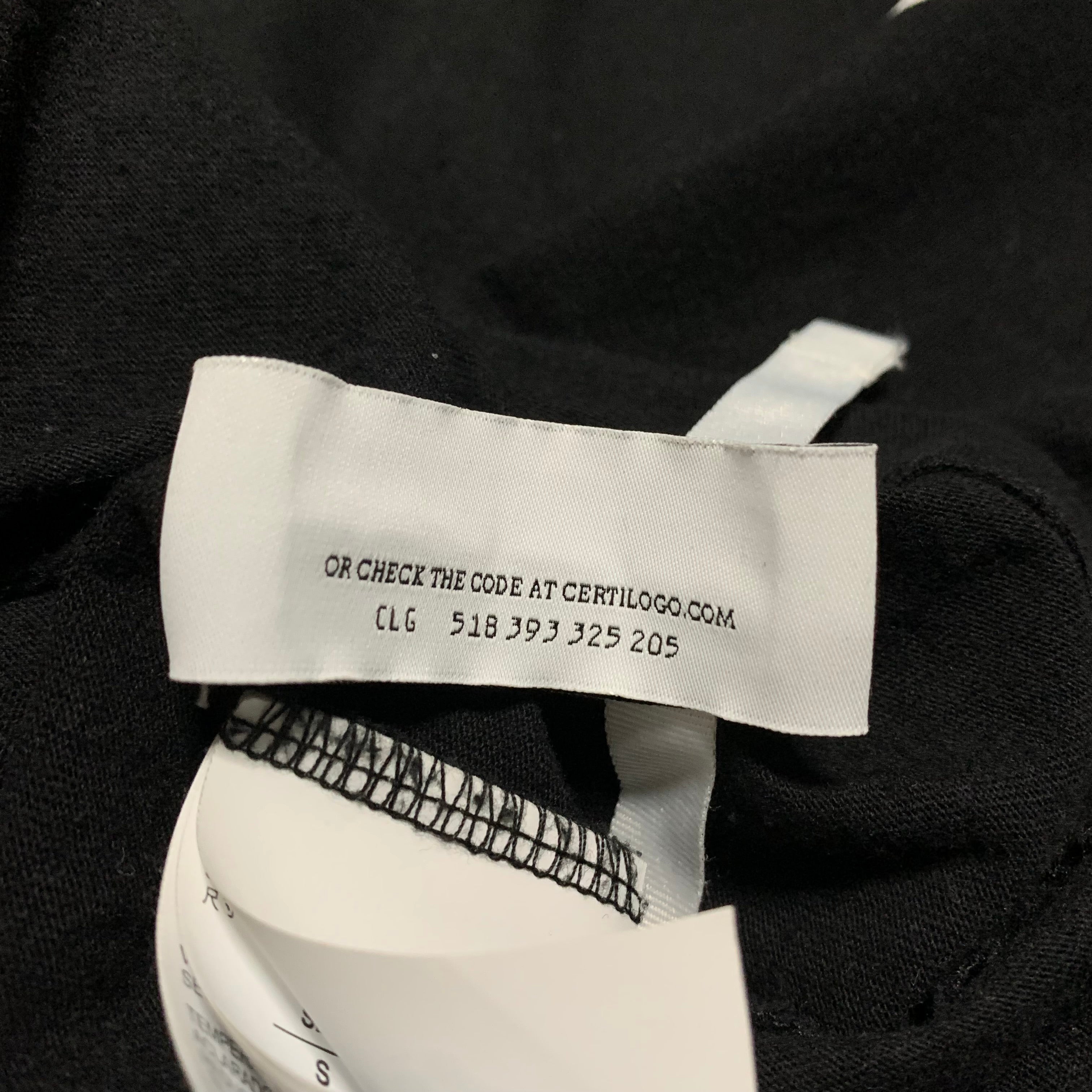 Off White Small Graffiti Arrows Black Tee Vigil Abloh