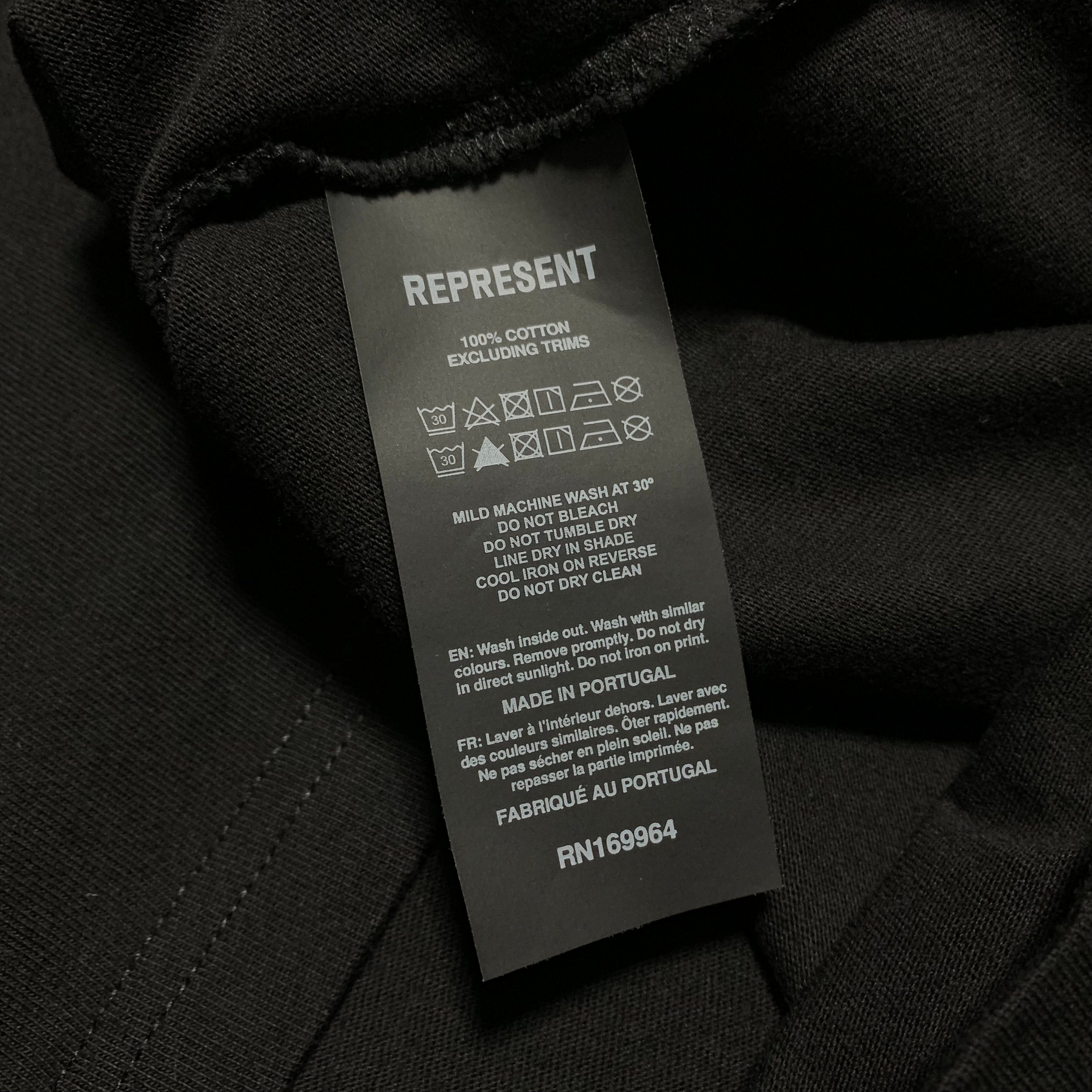 Represent XS Owners Club Stamp Jet Black Tee