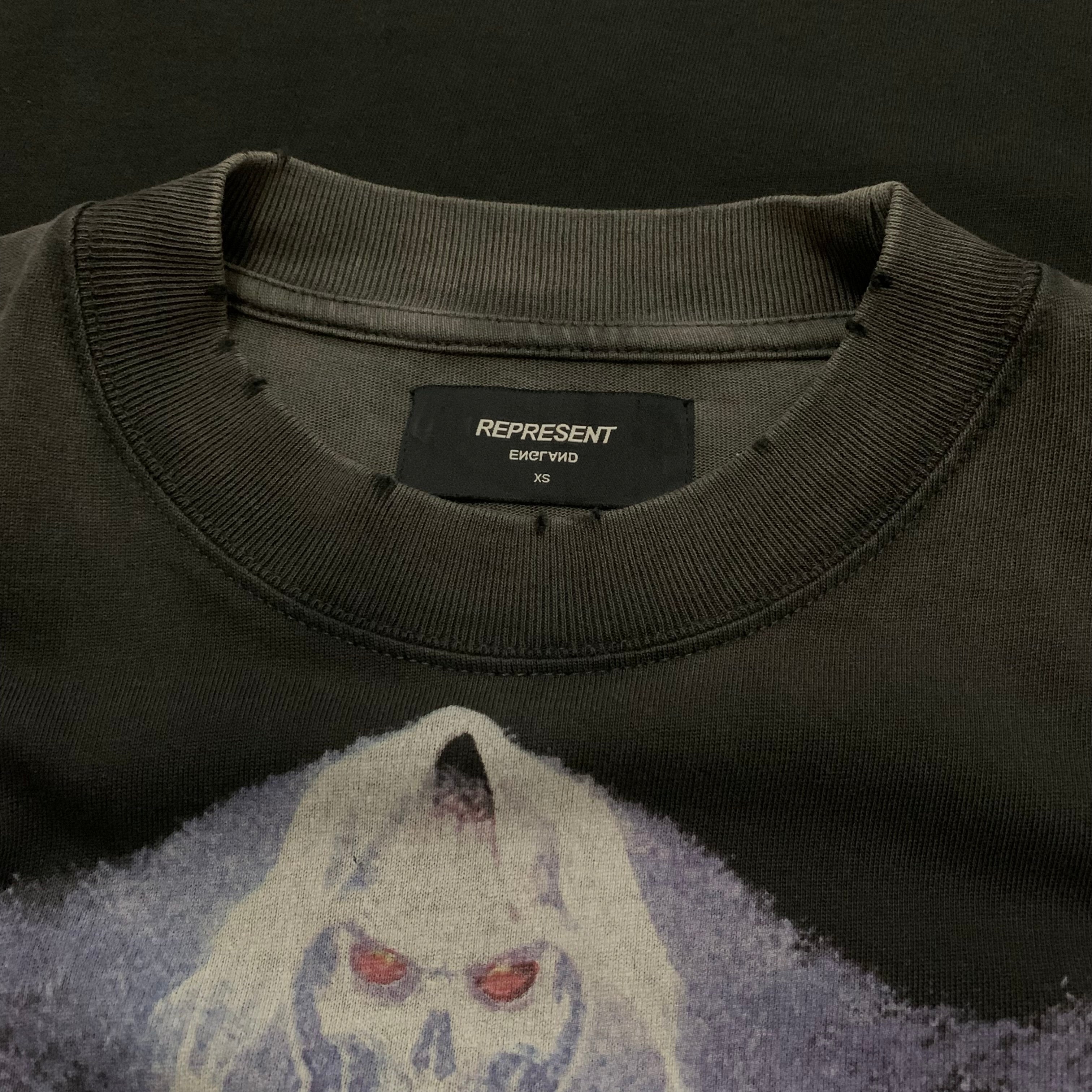 Represent XS Spirit Reaper Vintage Black Tee