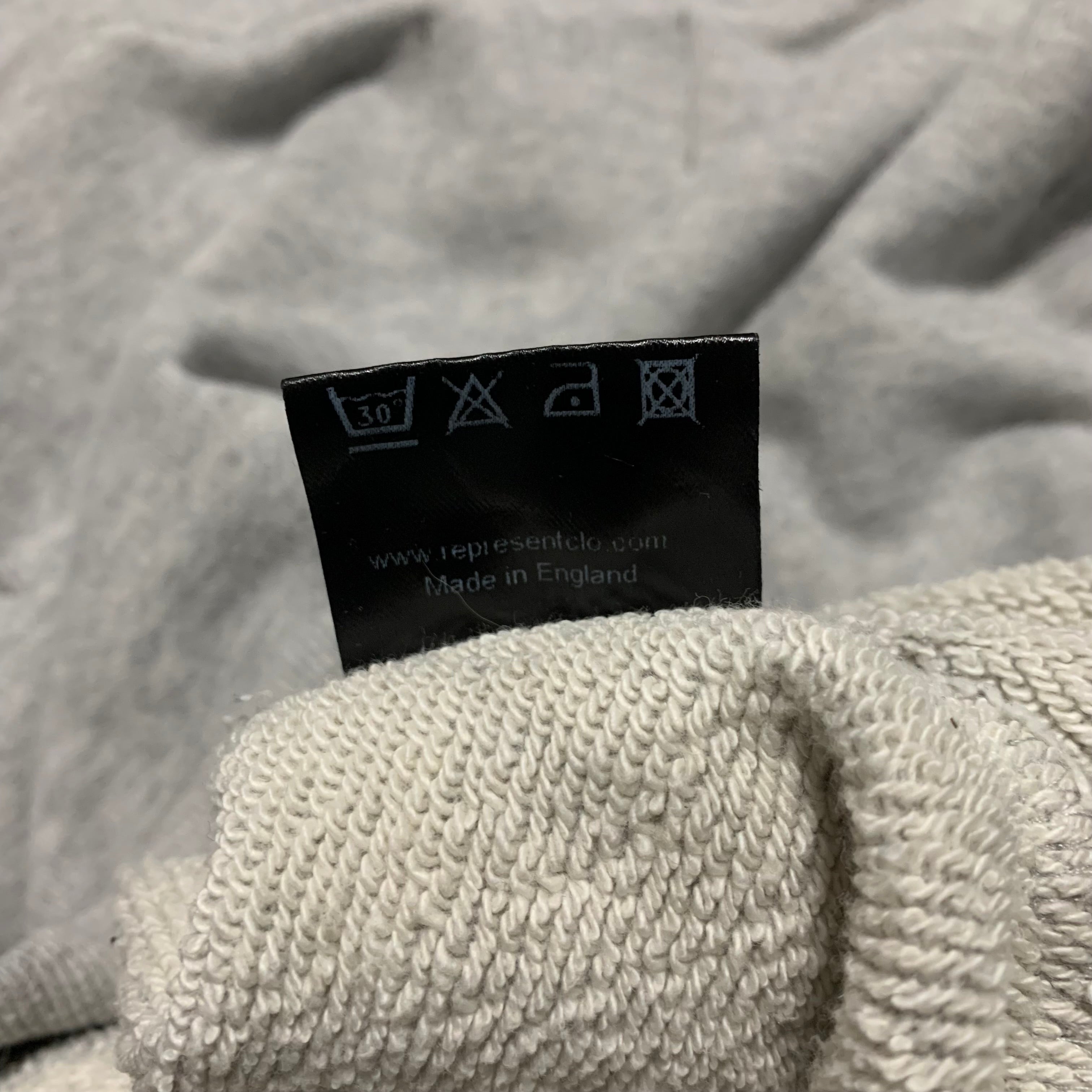 Represent Medium Grey Hoodie Wide Awake 'If Your Going Through Hell, Keep Going'