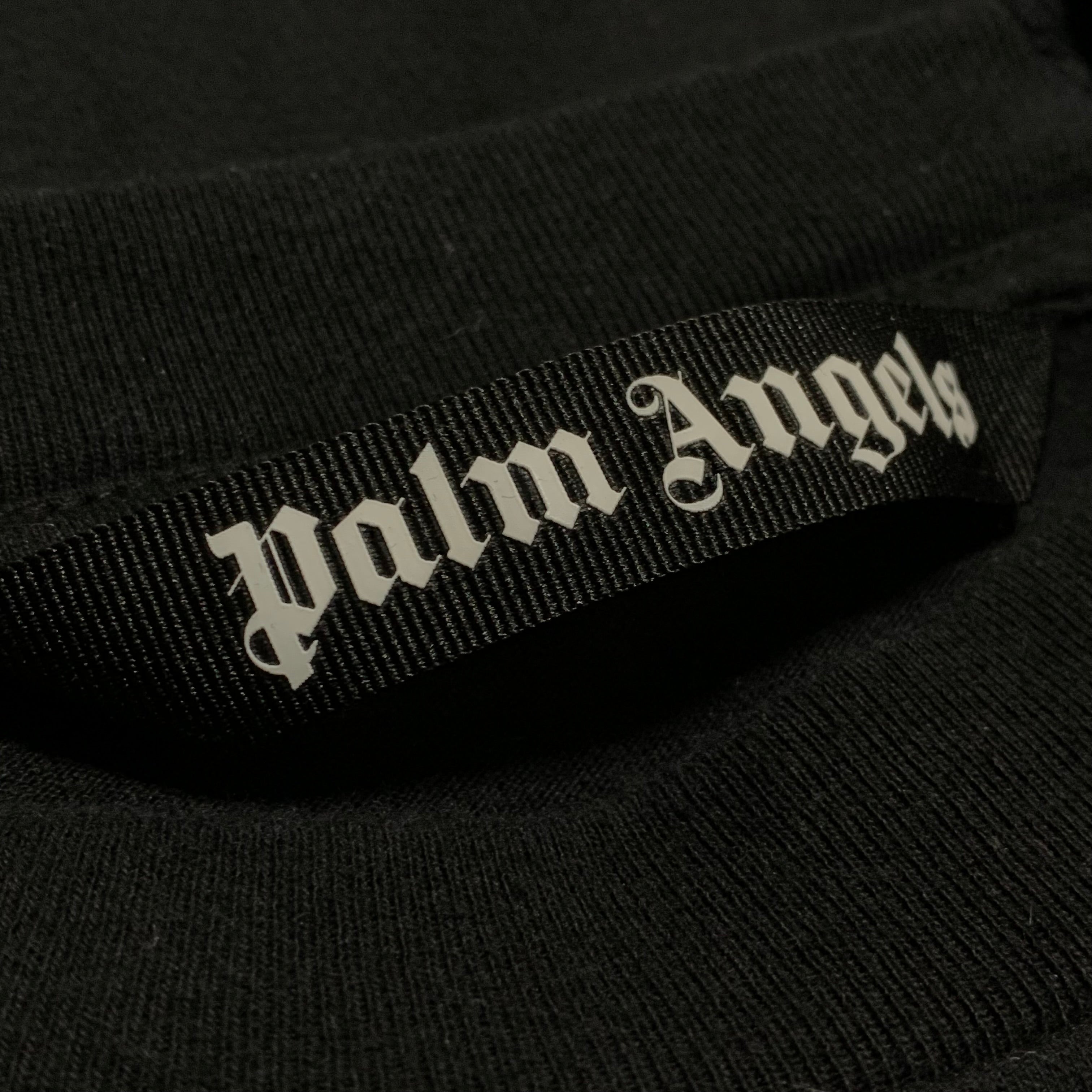 Palm Angels Small Star Graphic Black Tee