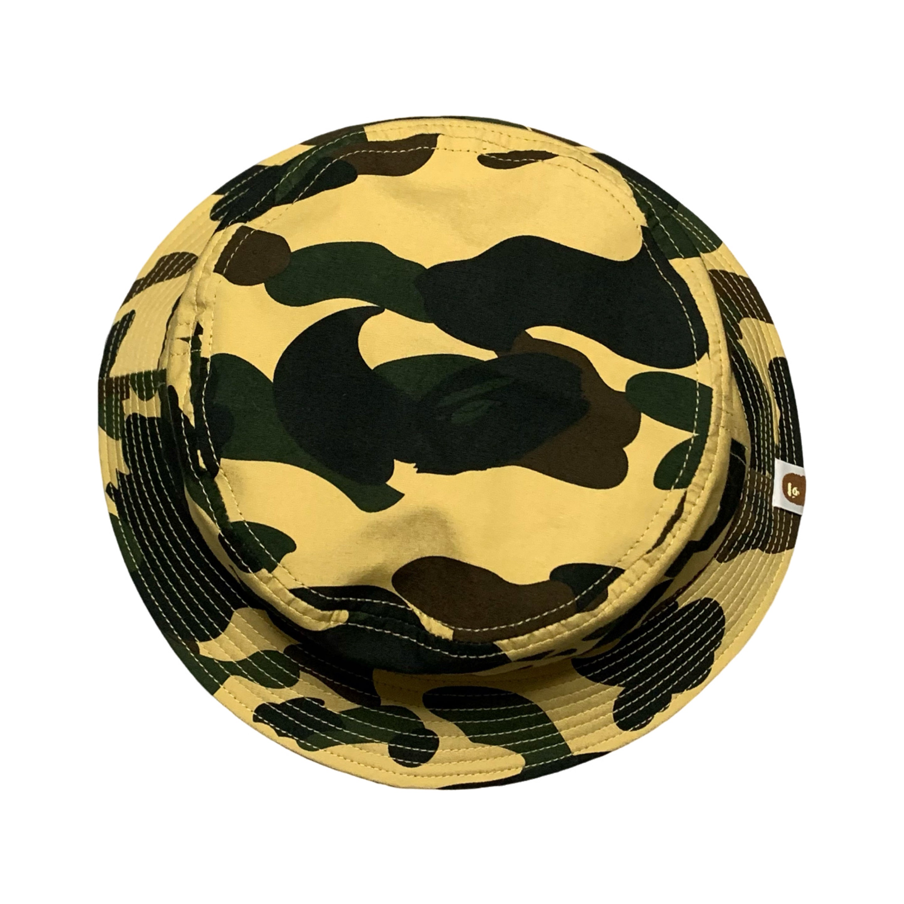 Bape Bucket Hat 1st Camo A Bathing Ape Yellow