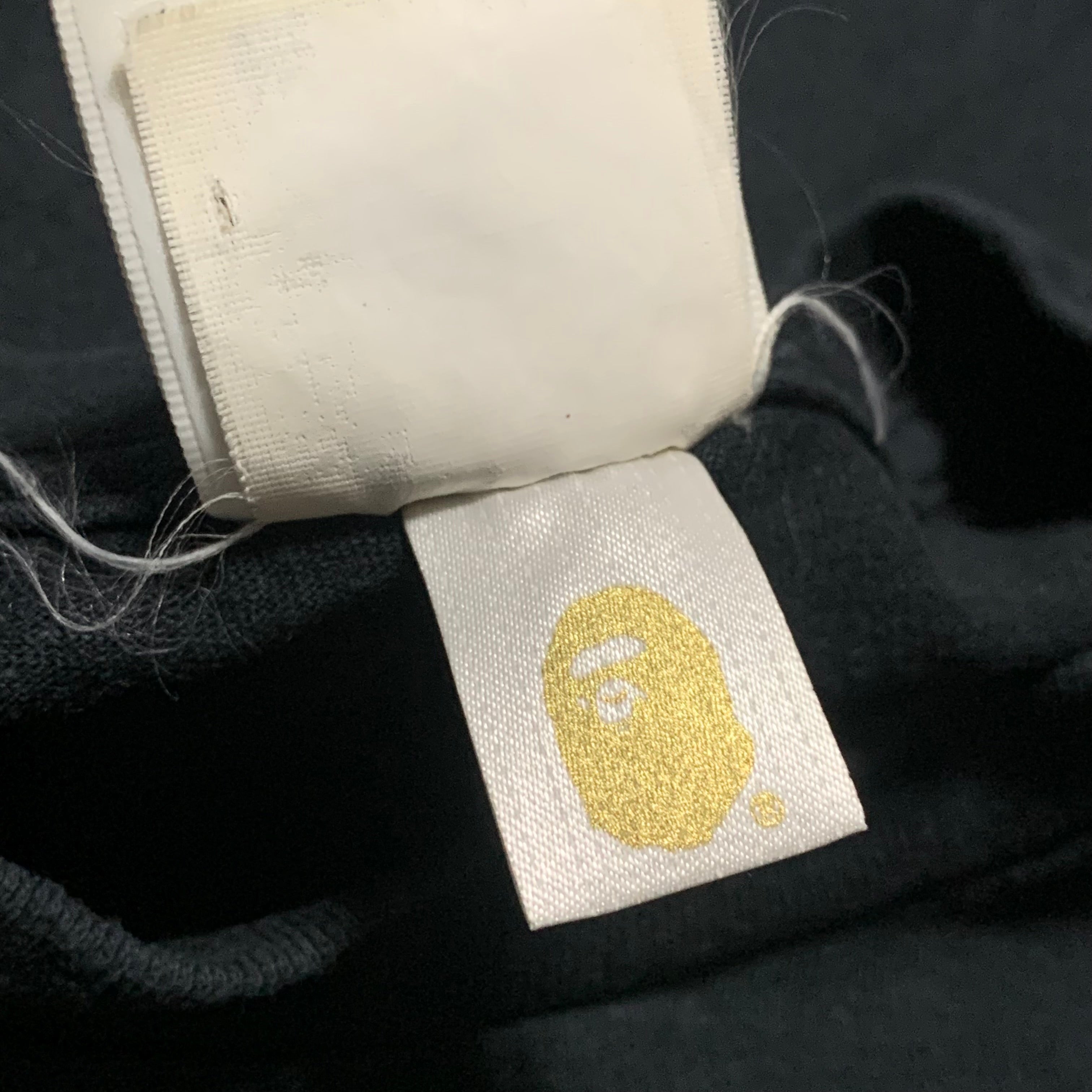 Bape Large By Bathing Ape 1st Camo Black Tee
