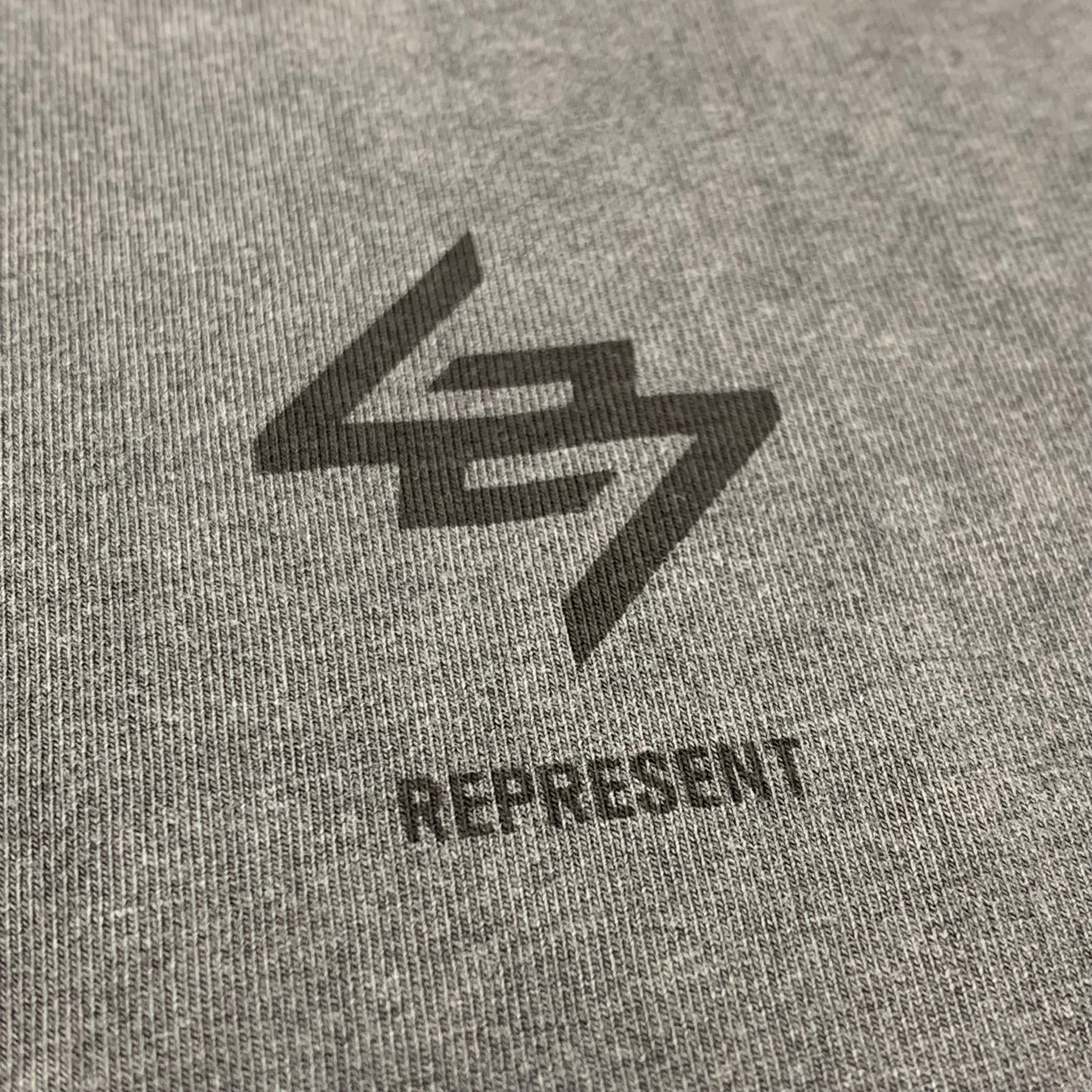 Represent Large Tee 247 Vintage Grey T-Shirt On A Mission