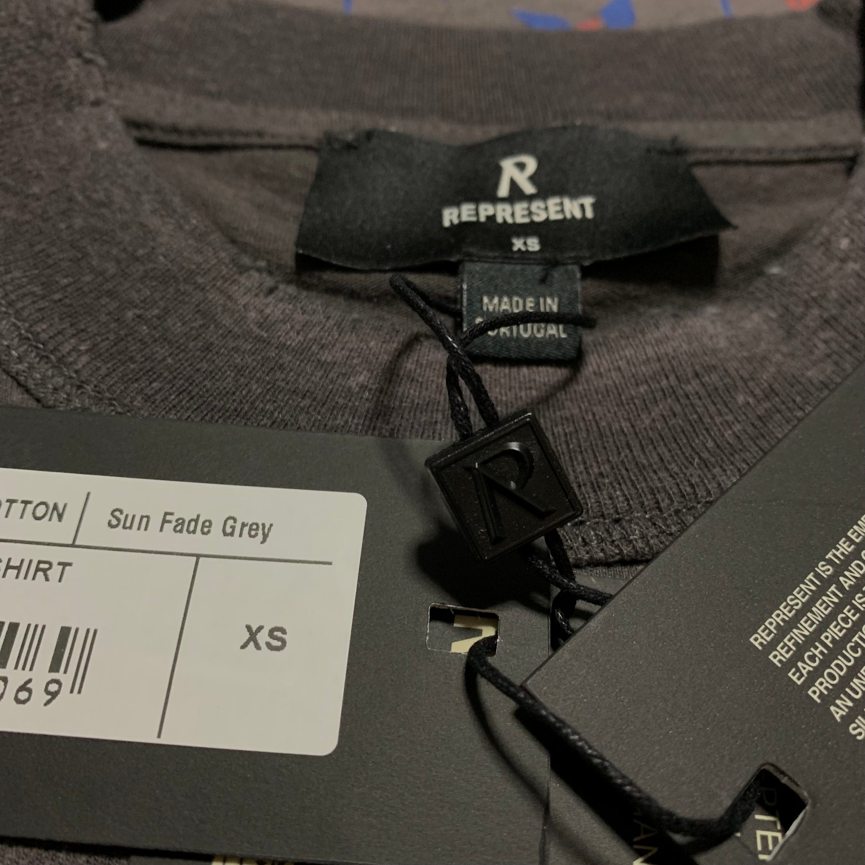 Represent XS Dream On Tour Sun Fade Grey Tee