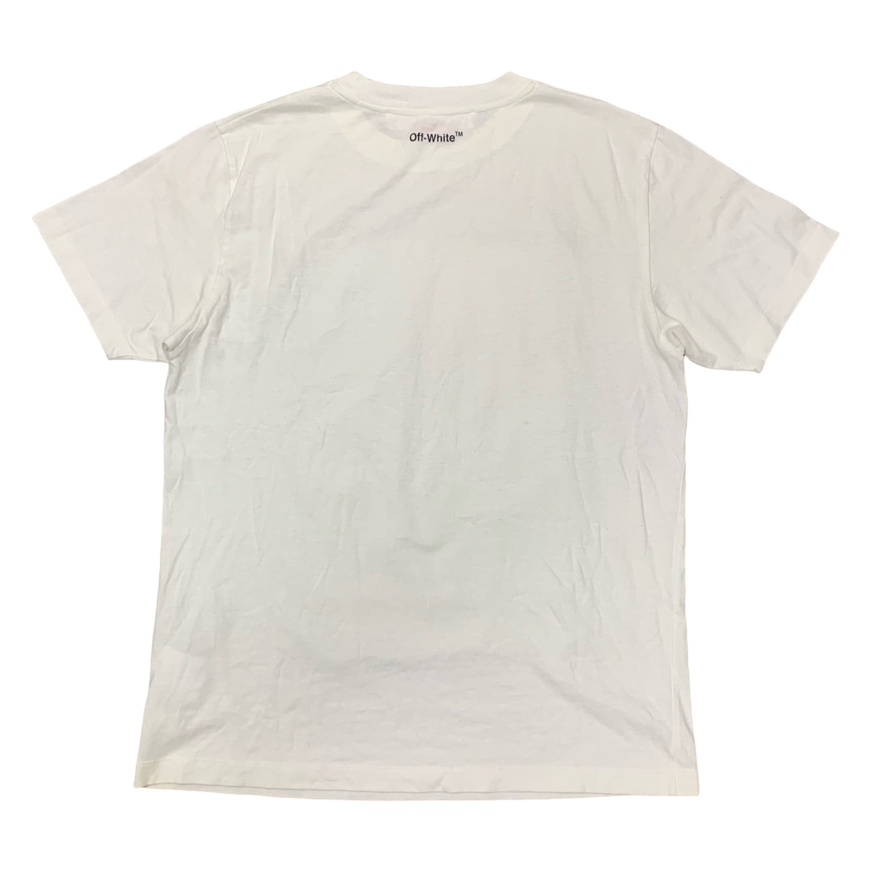 Off White Medium Tee Mona Lisa White T-Shirt Virgil Abloh