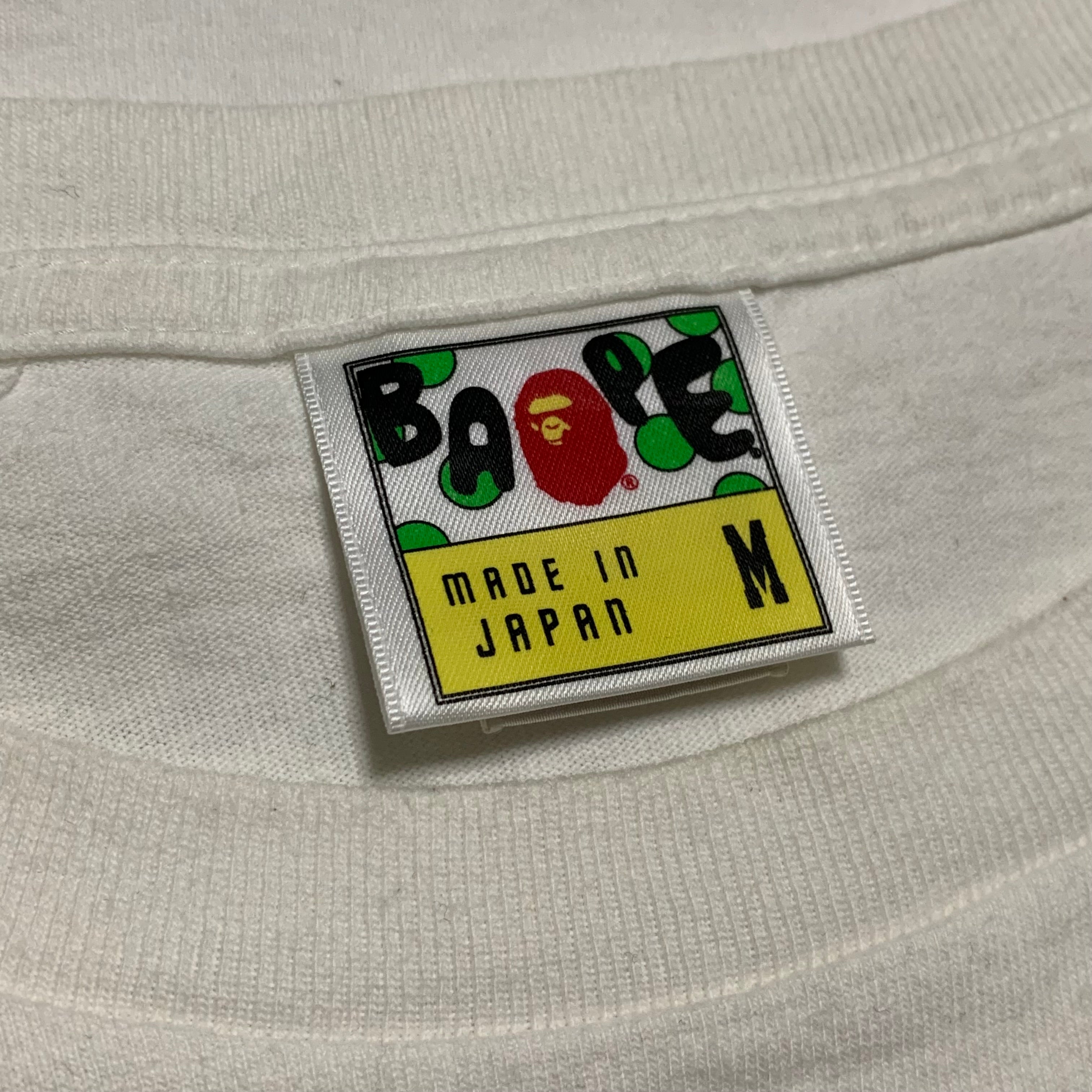 Bape Medium General Made By Bathing Ape White Tee