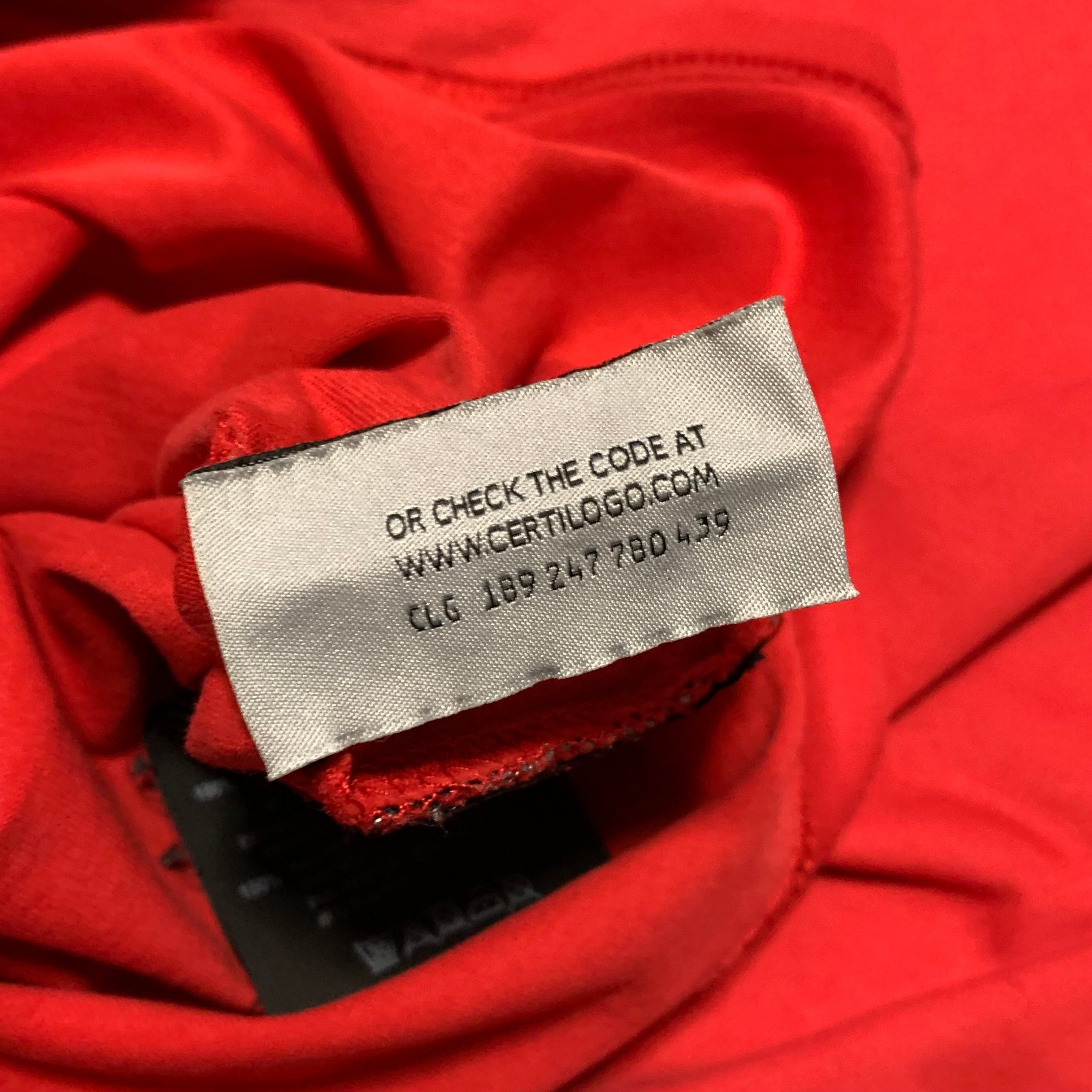Palm Angels Medium Desert Logo Red Tee