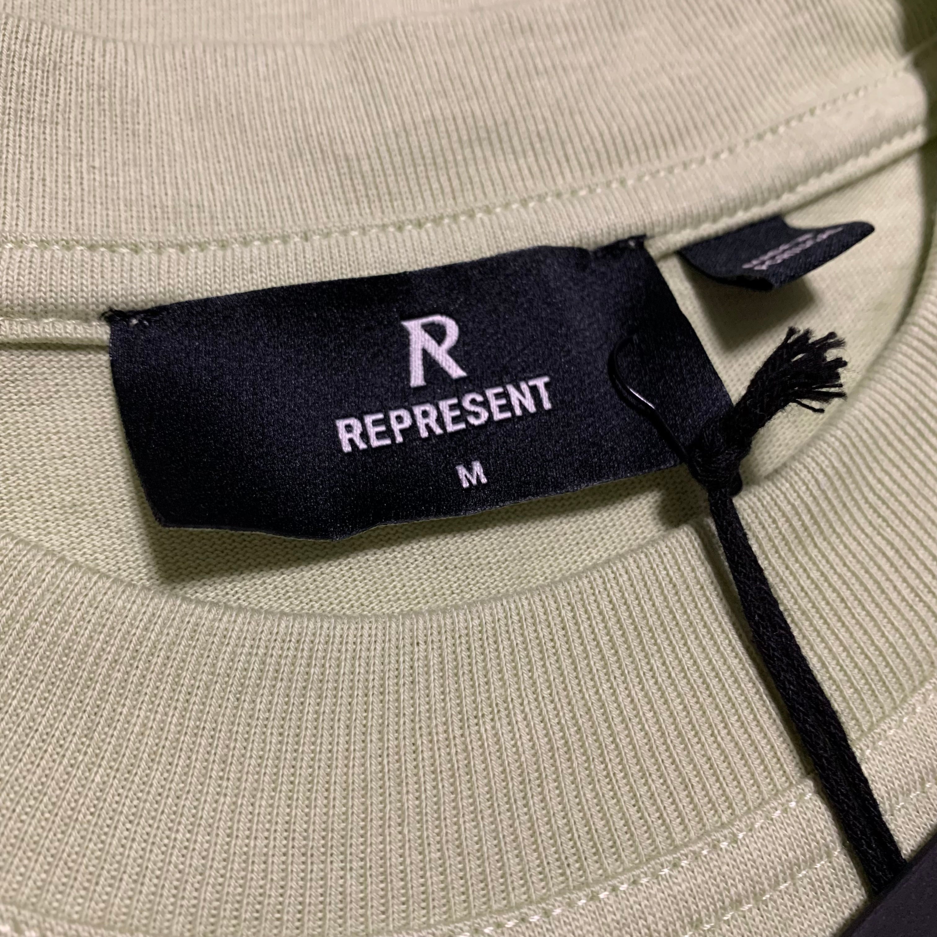 Represent Medium Raceway Graphic Match Green Tee