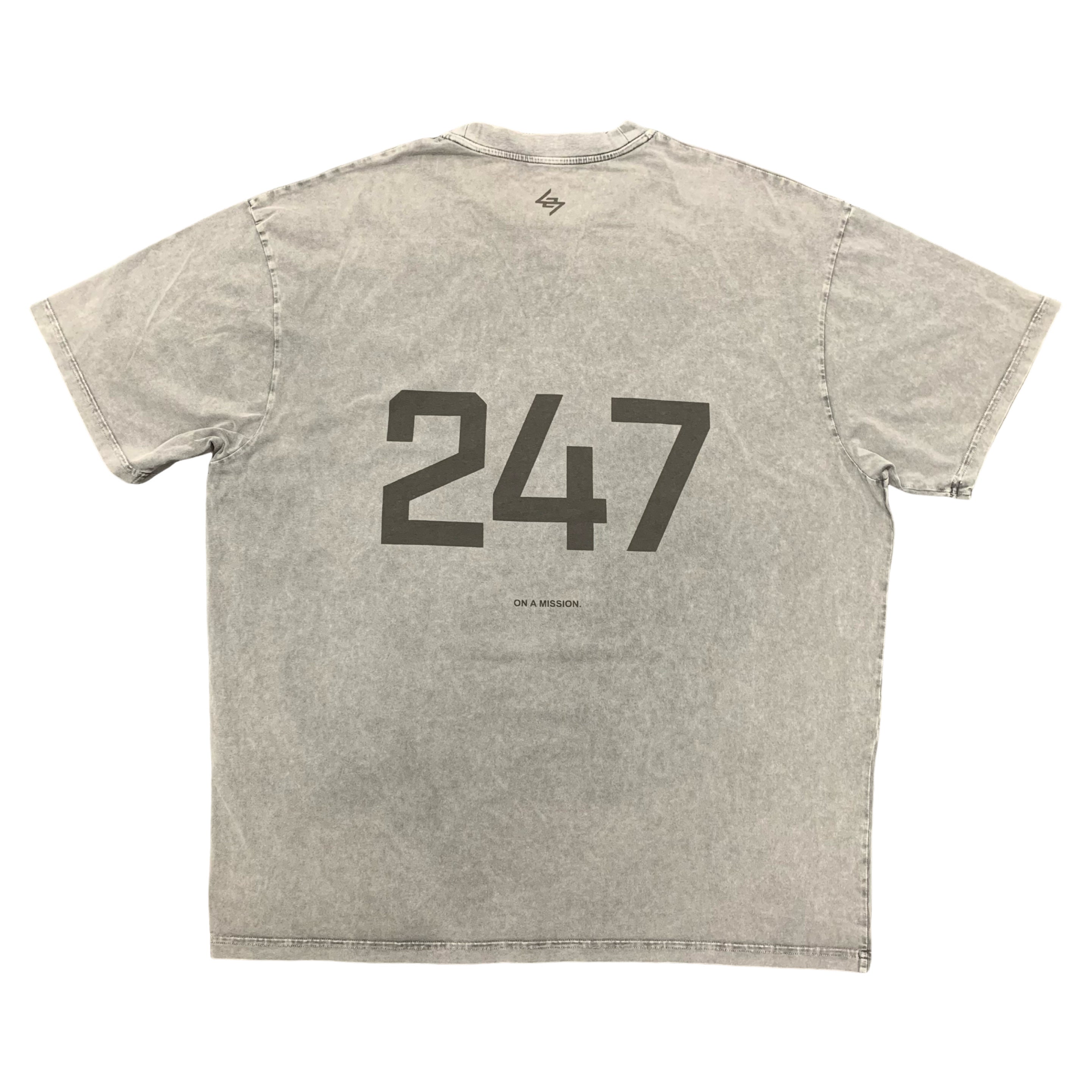 Represent Large Tee 247 Vintage Grey T-Shirt On A Mission