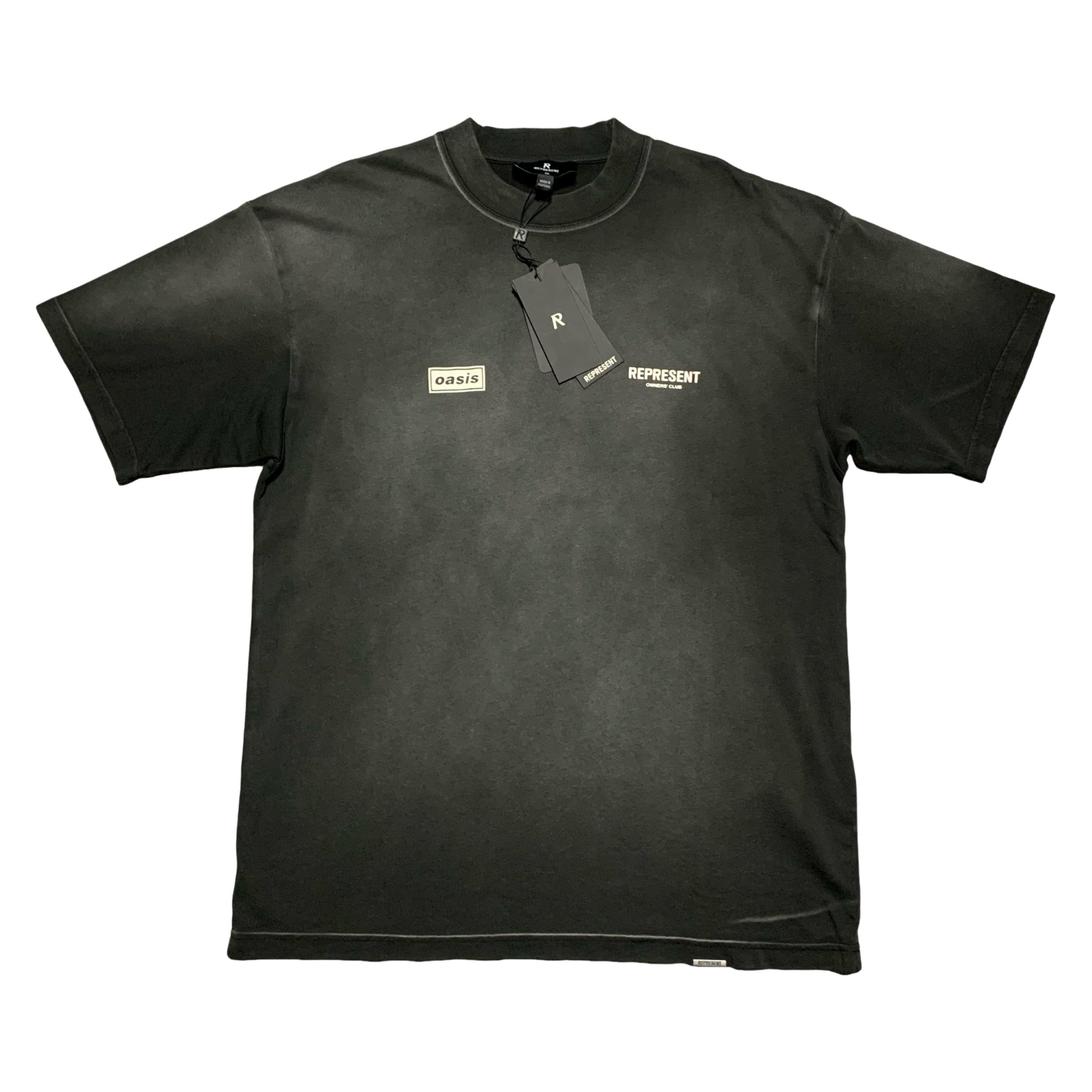 Represent XS Oasis Owners Club Stained Black Tee