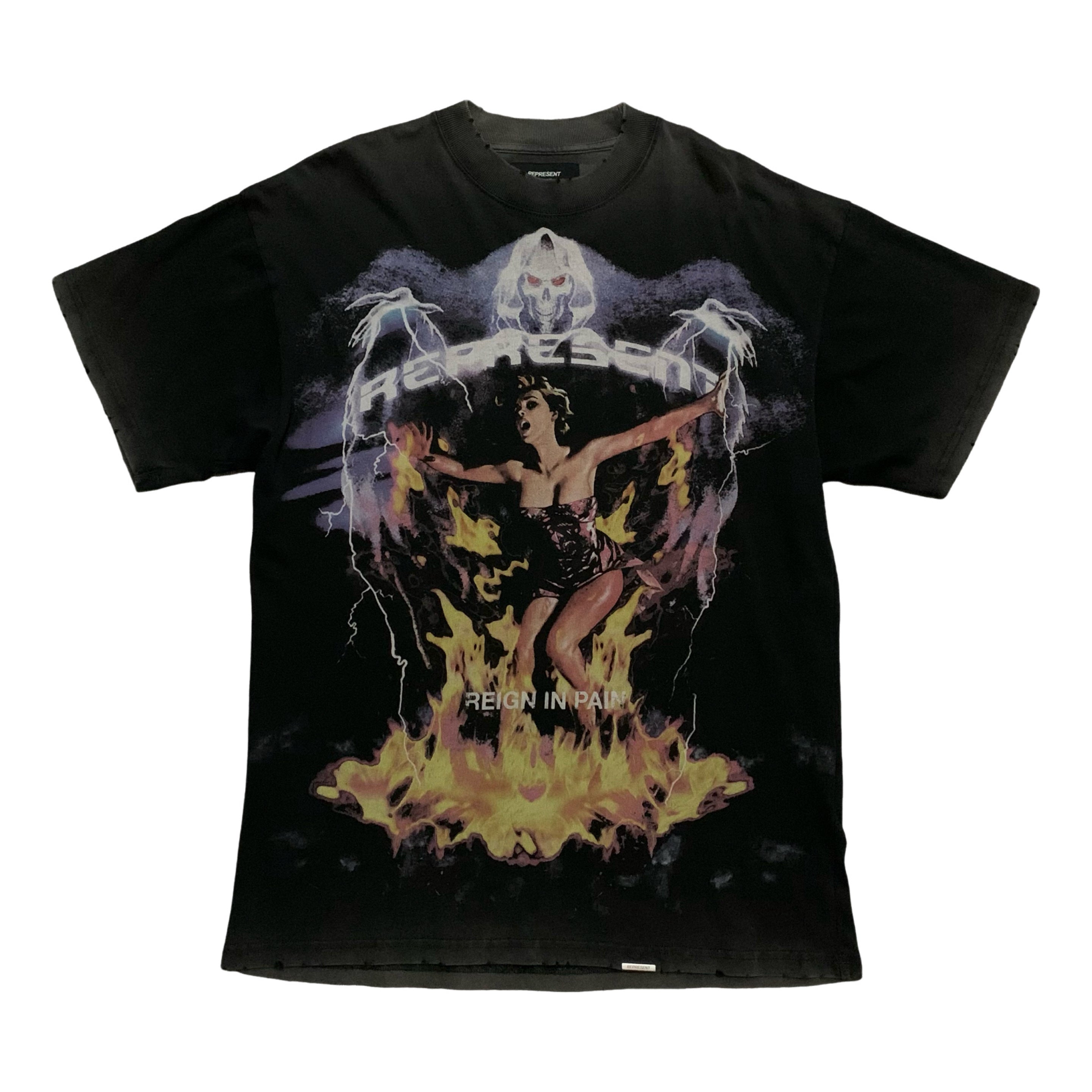 Represent XS Spirit Reaper Vintage Black Tee