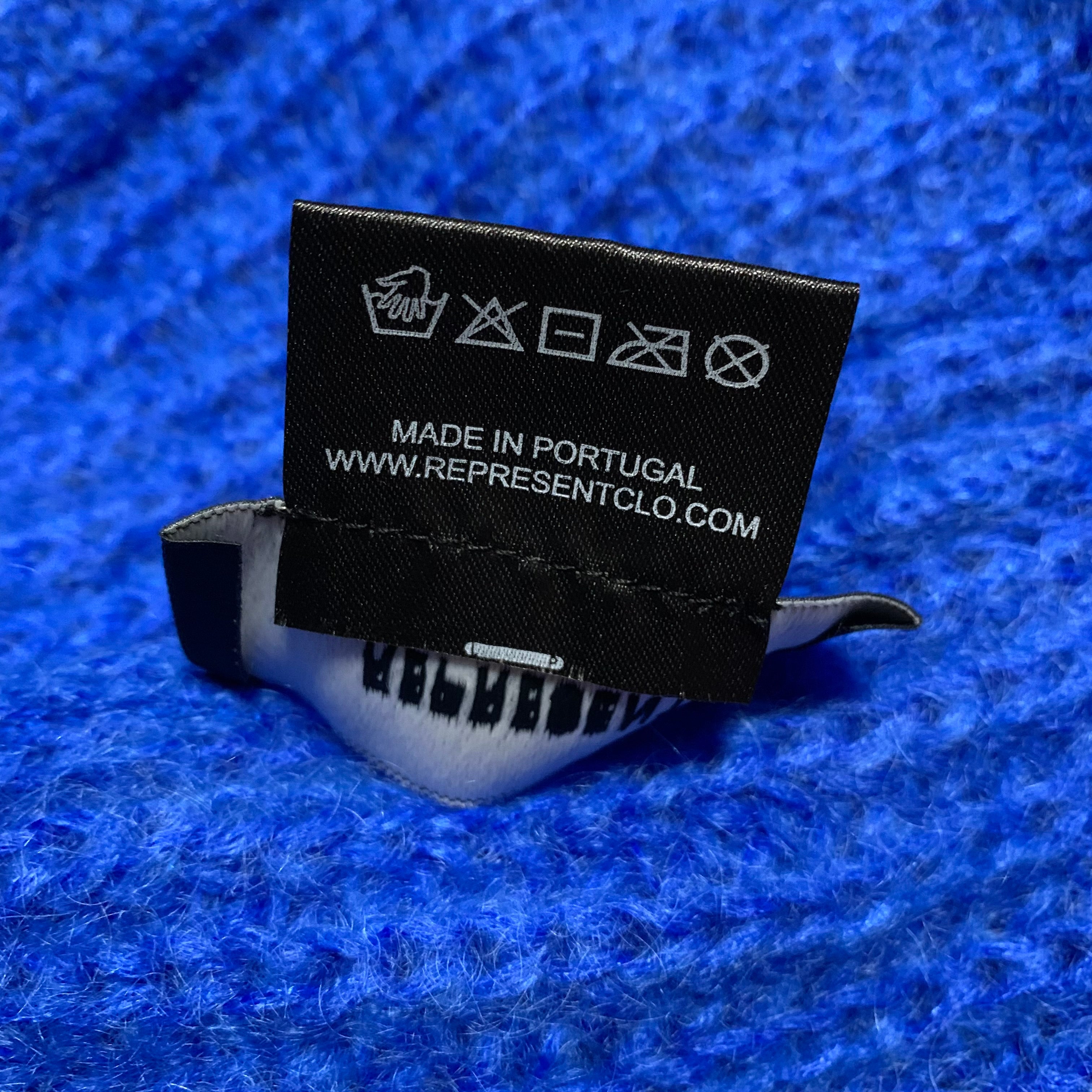 Represent Beanie Blue Cobalt Wool Hat
