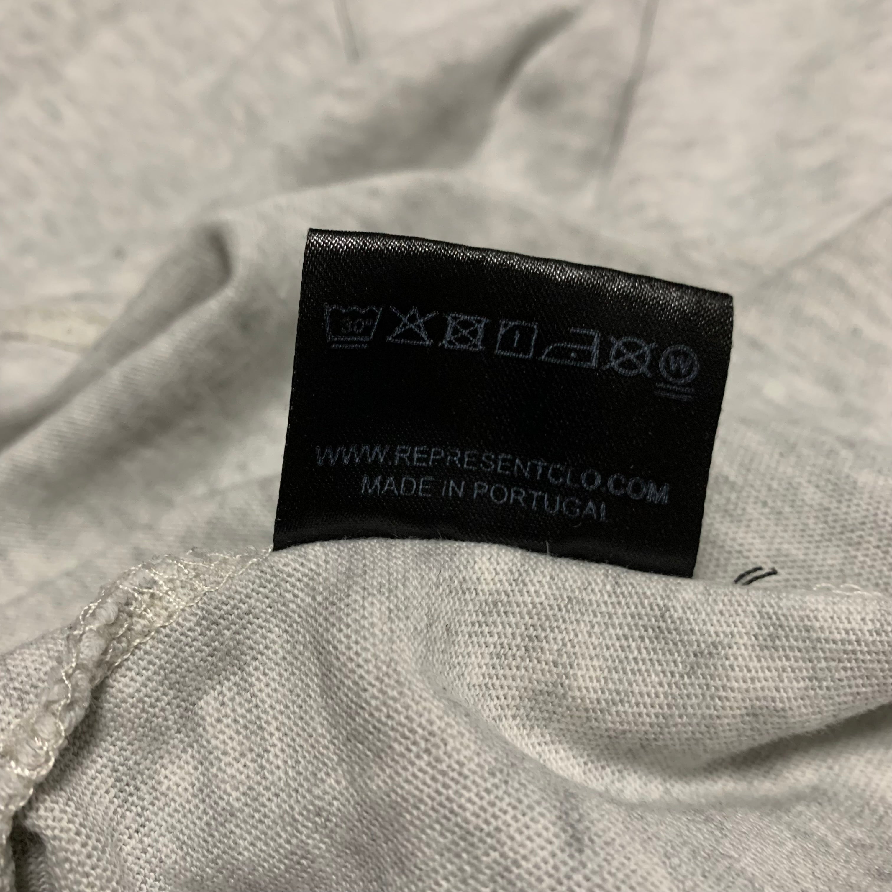 Represent XS Blanks Grey Marl Tee