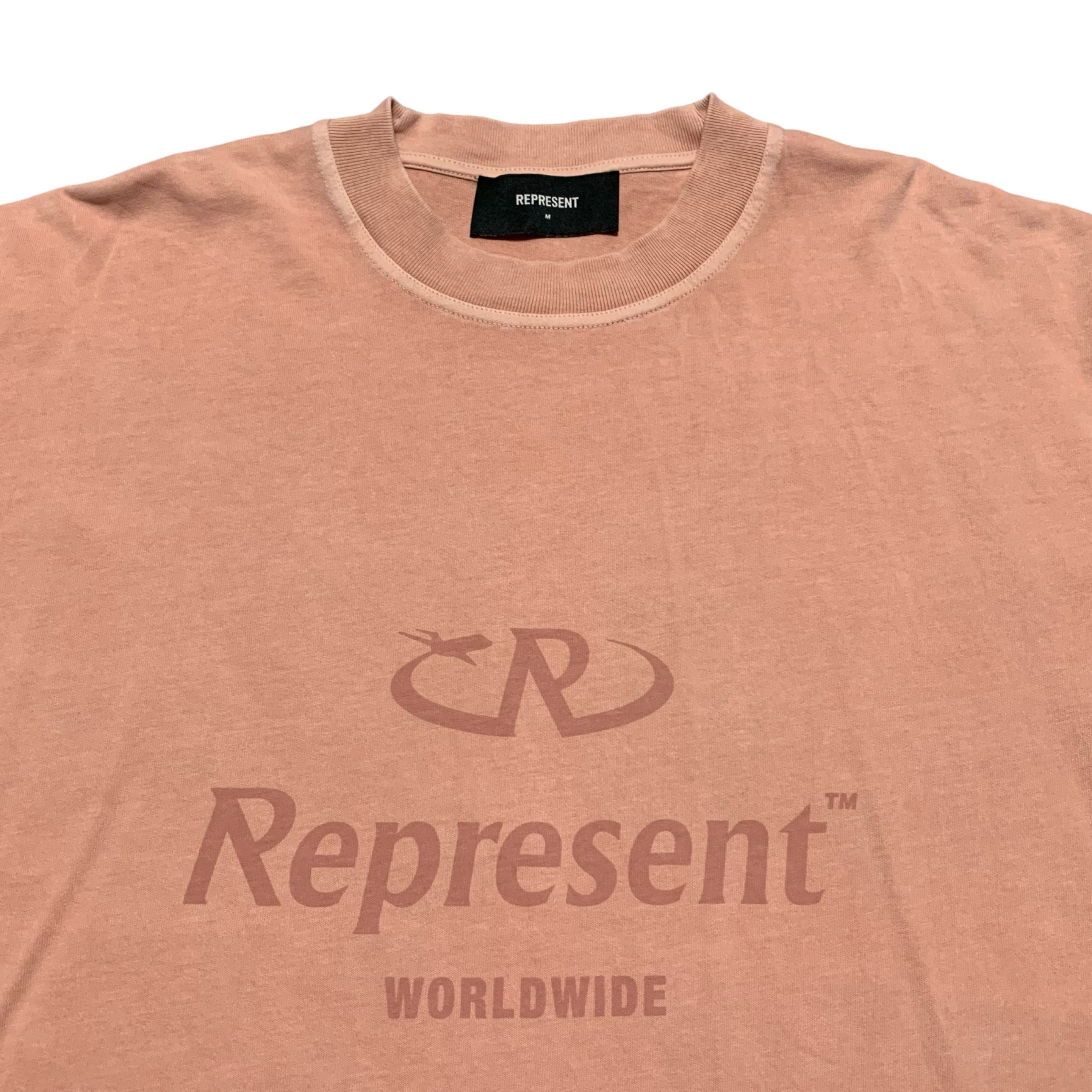 Represent Medium Worldwide Pink Tee