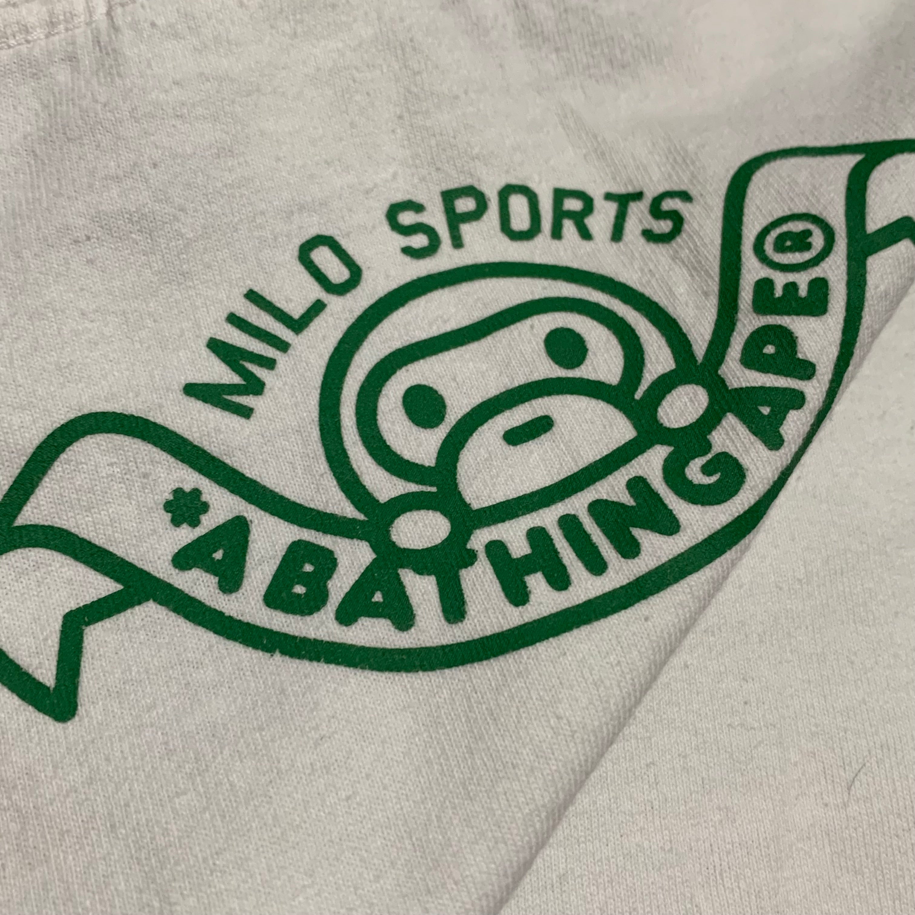 Bape Large Baby Milo Ping Pong White Tee A Bathing Ape