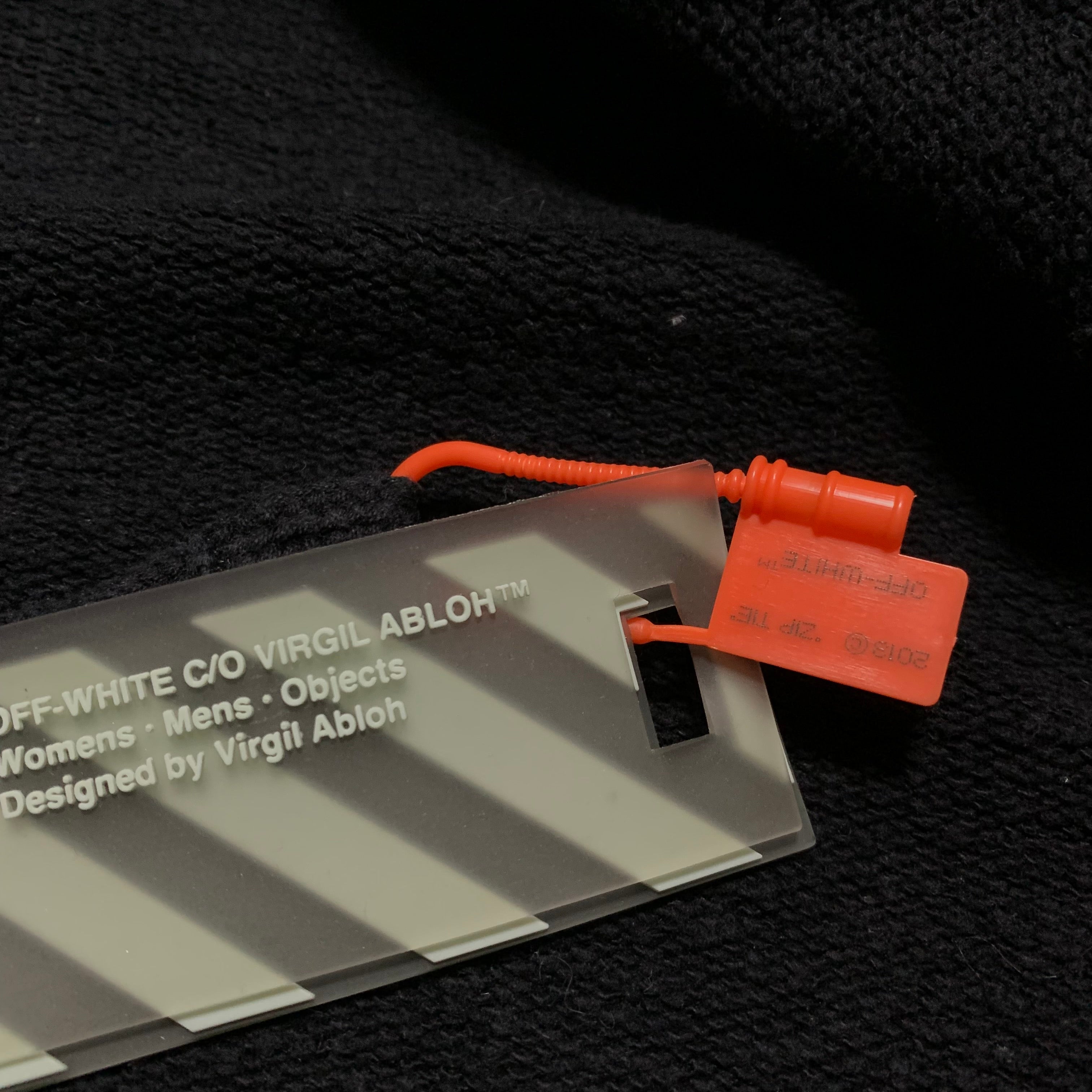 Off White Large Outline Arrows Black Sweatshirt Crewneck Virgil Abloh