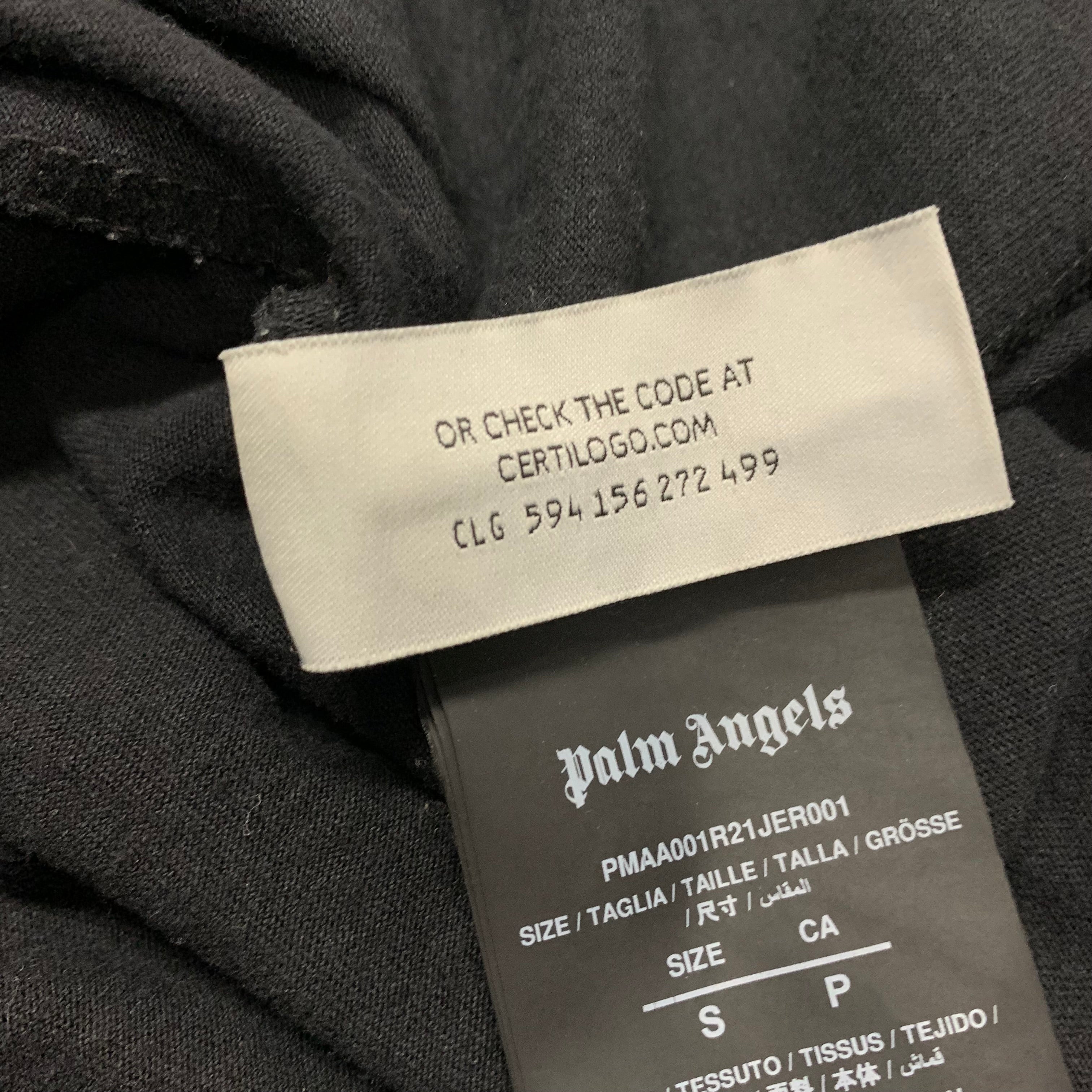 Palm Angels Small Tee Bear Classic Black T-Shirt