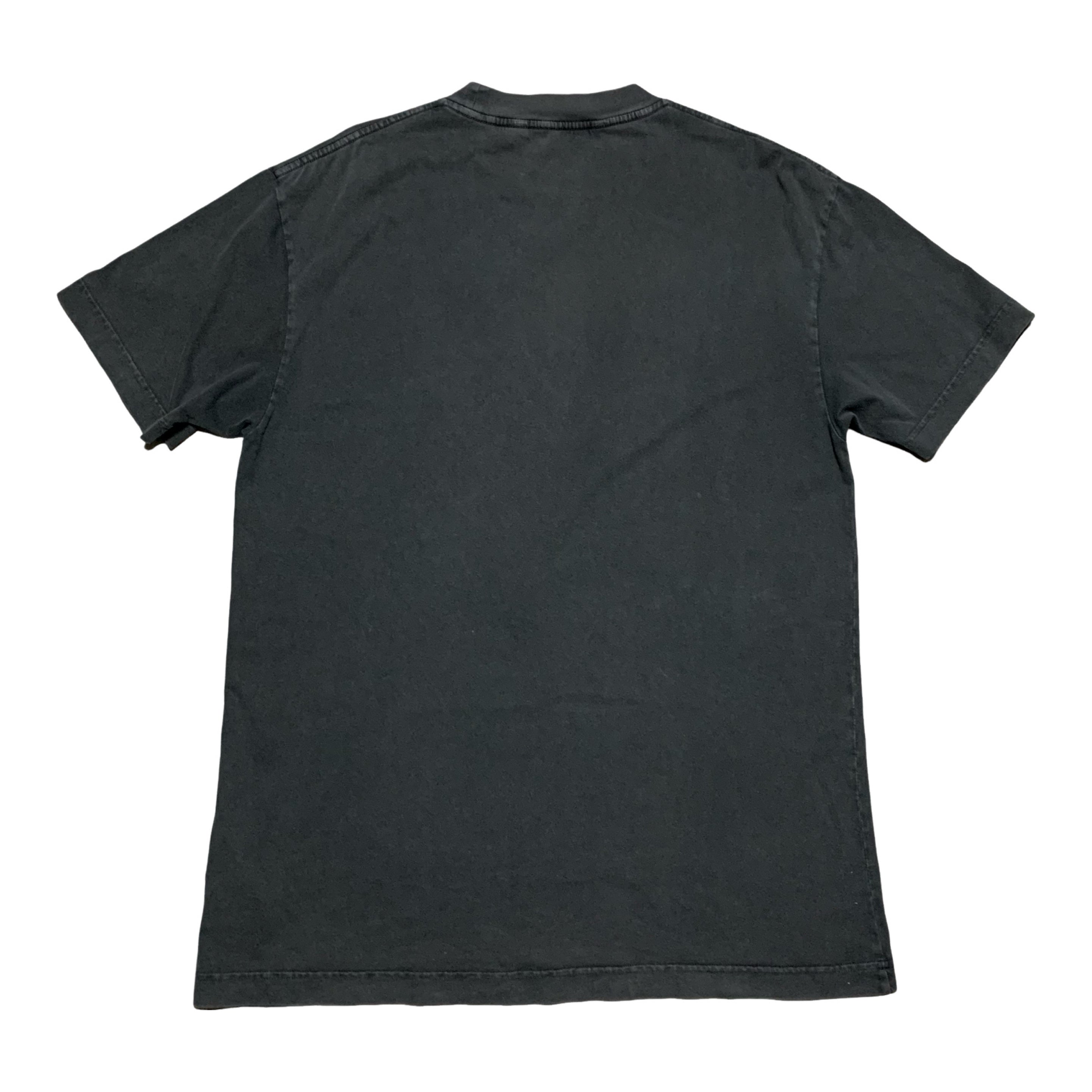 Palm Angels Large Palm Tree Graphic Black Grey Tee