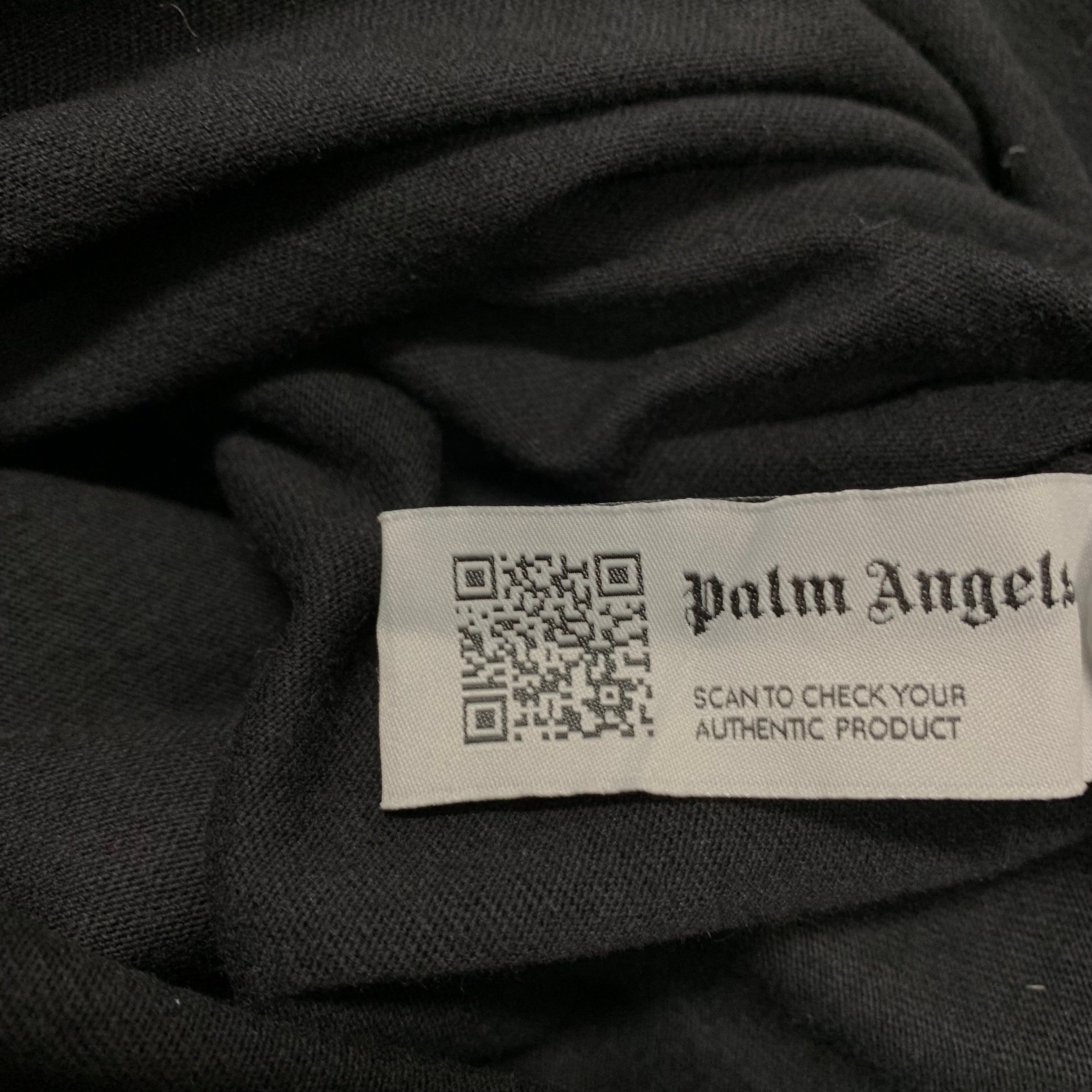 Palm Angels Medium Tee Graffiti Tree Black T-Shirt