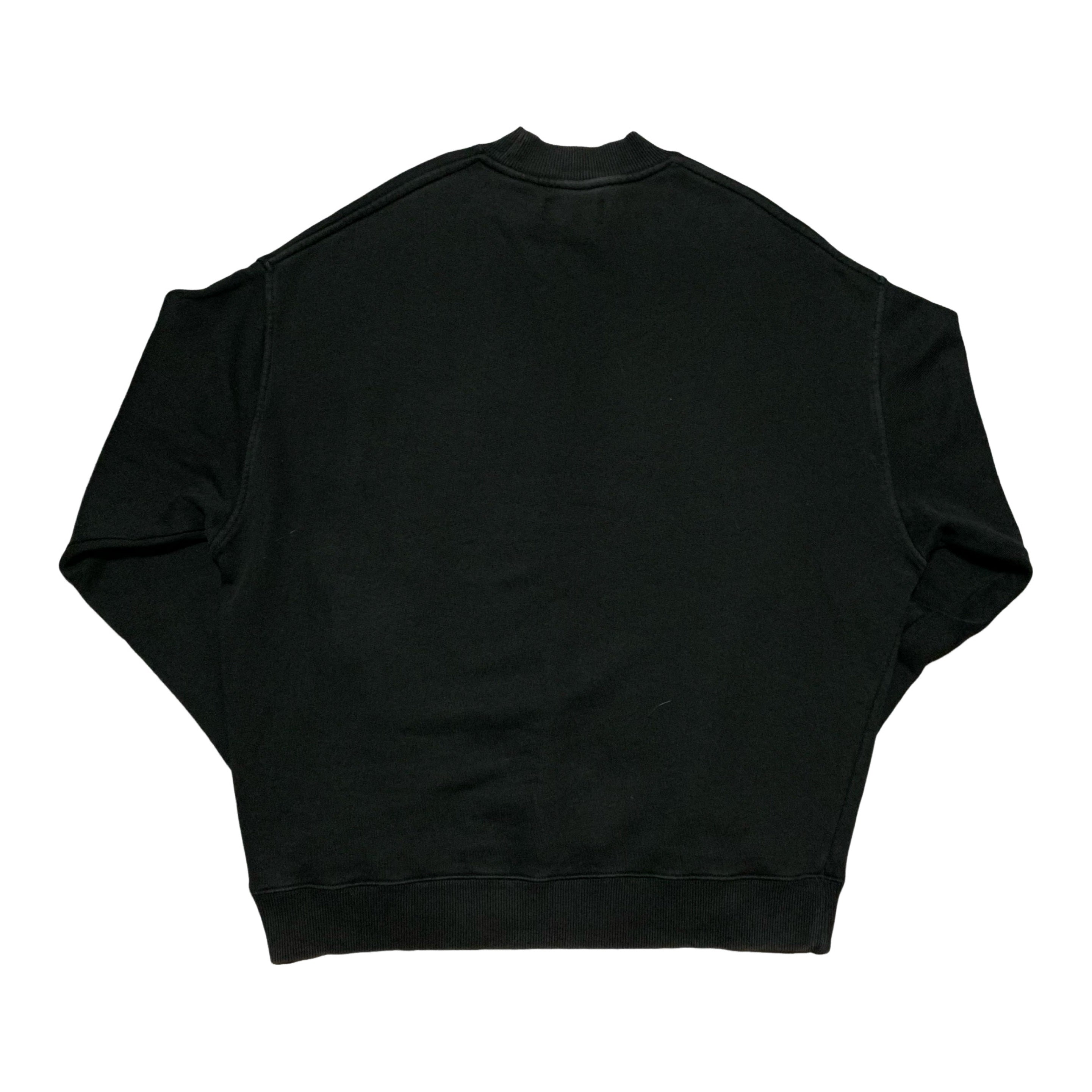 Represent Small Blanks Vintage Black Sweater Sweatshirt Crewneck