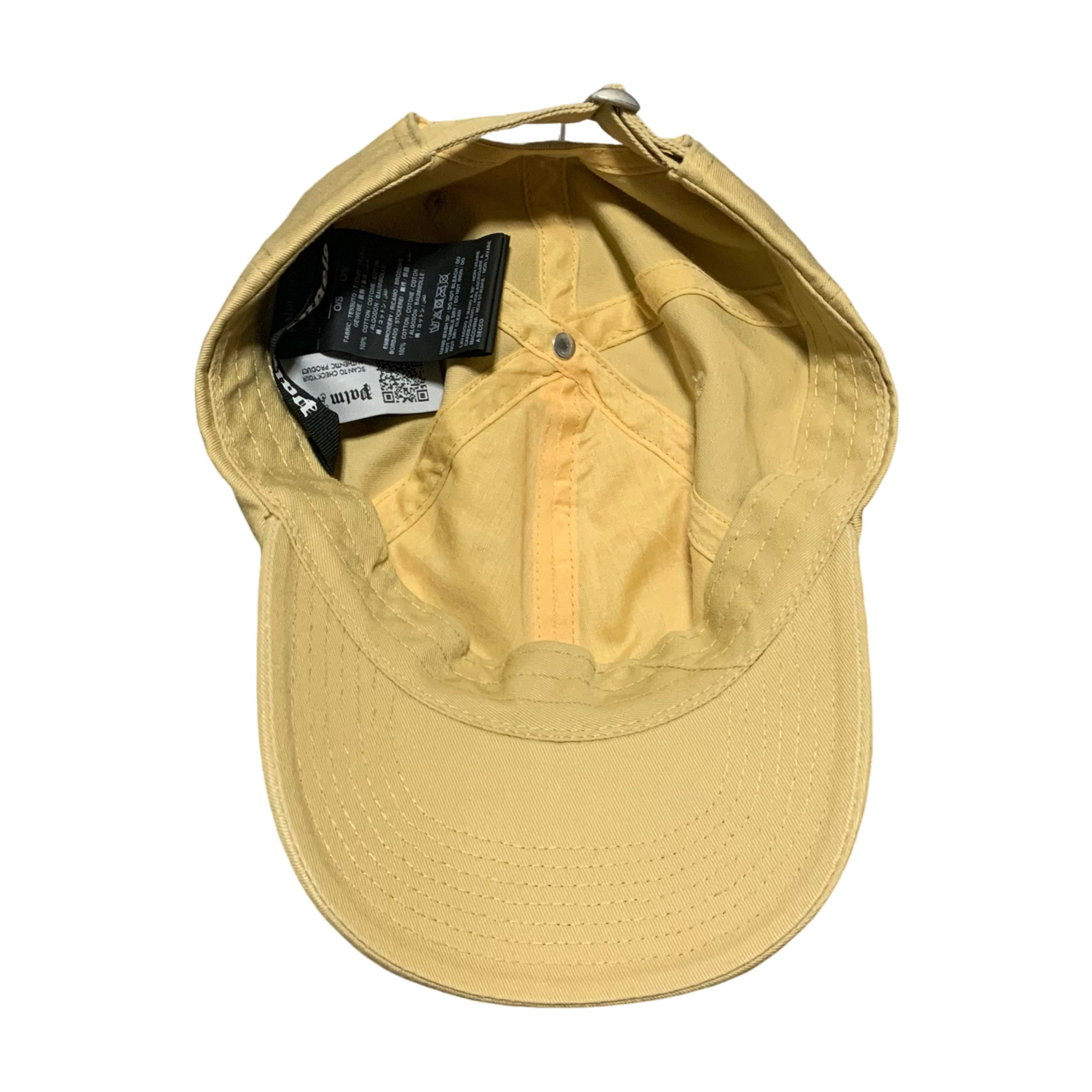 Palm Angels Cap Beige Tan Baseball Cap Hat