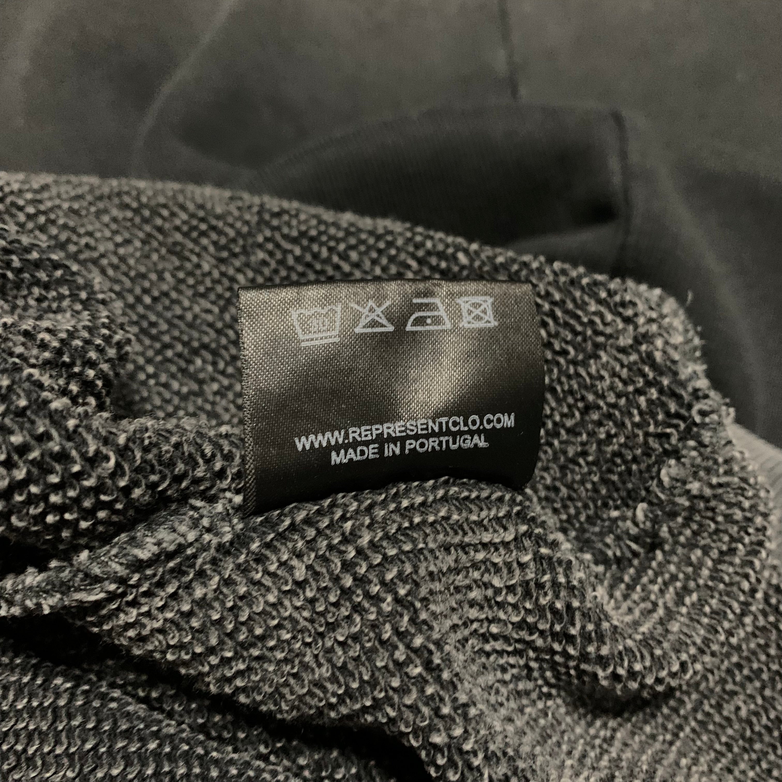 Represent Medium Spirit Reaper Vintage Black Sweater Sweatshirt Crewneck