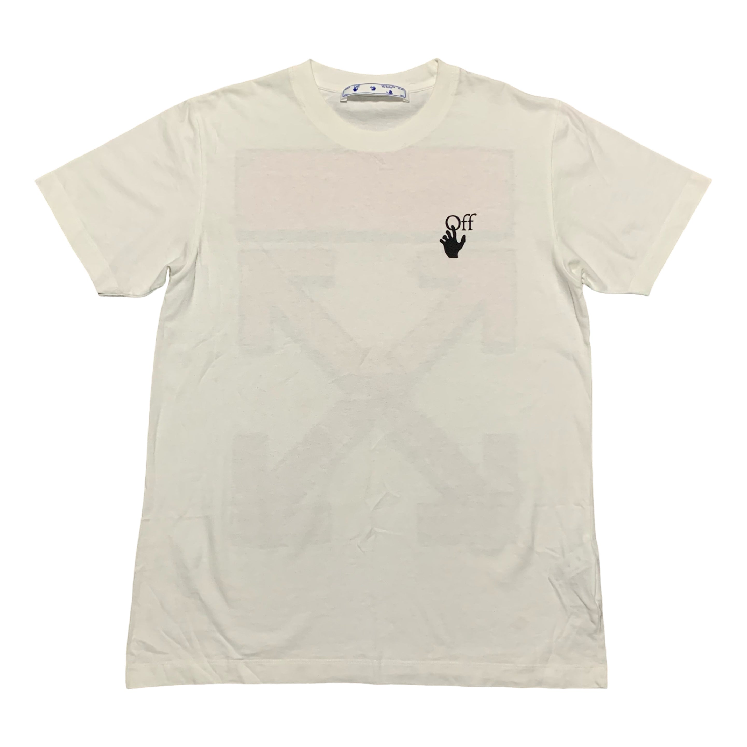 Off White Medium Marker Arrows White Tee Virgil Abloh
