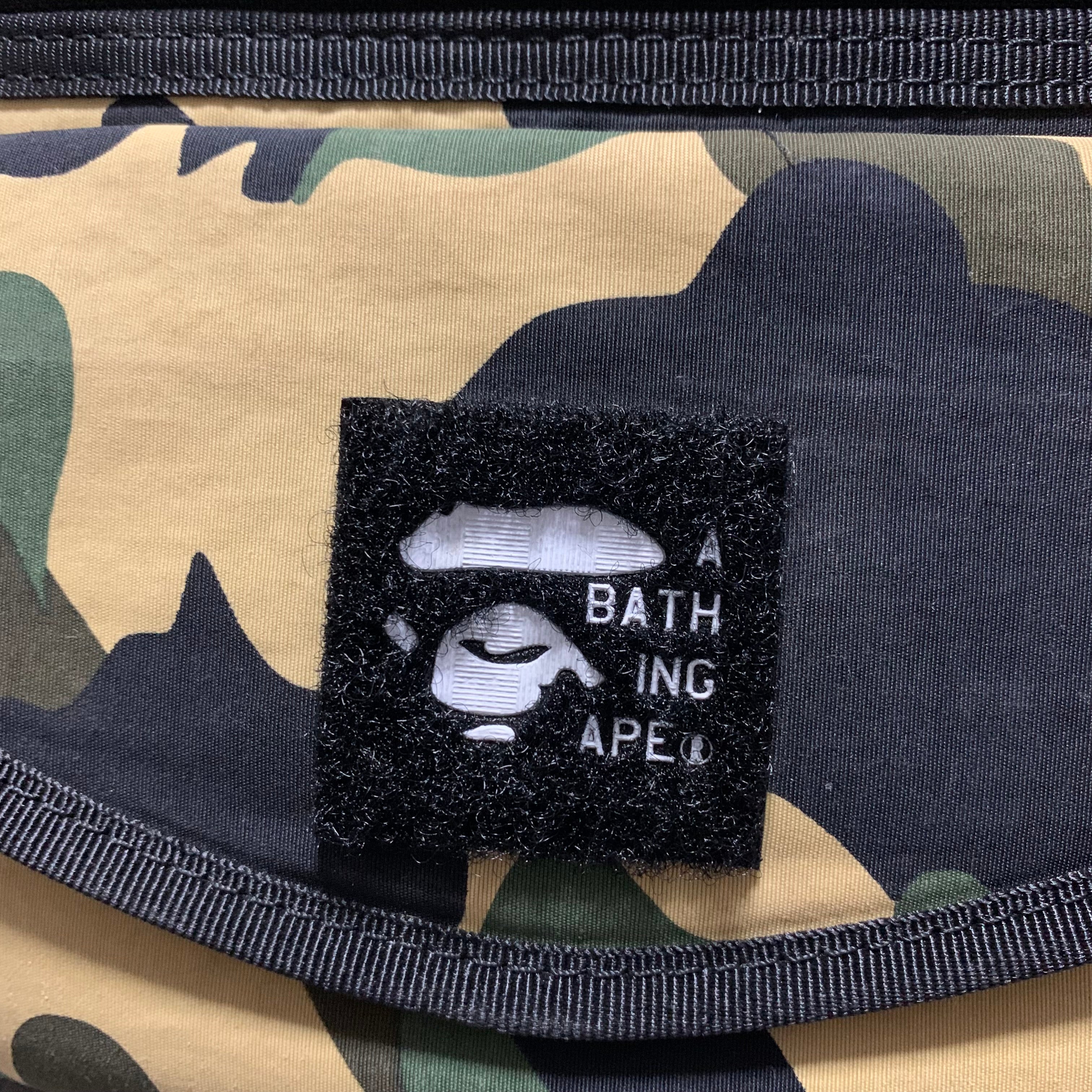 Bape Bag 1st Camo Shoulder & Waist Bag A Bathing Ape Yellow Green