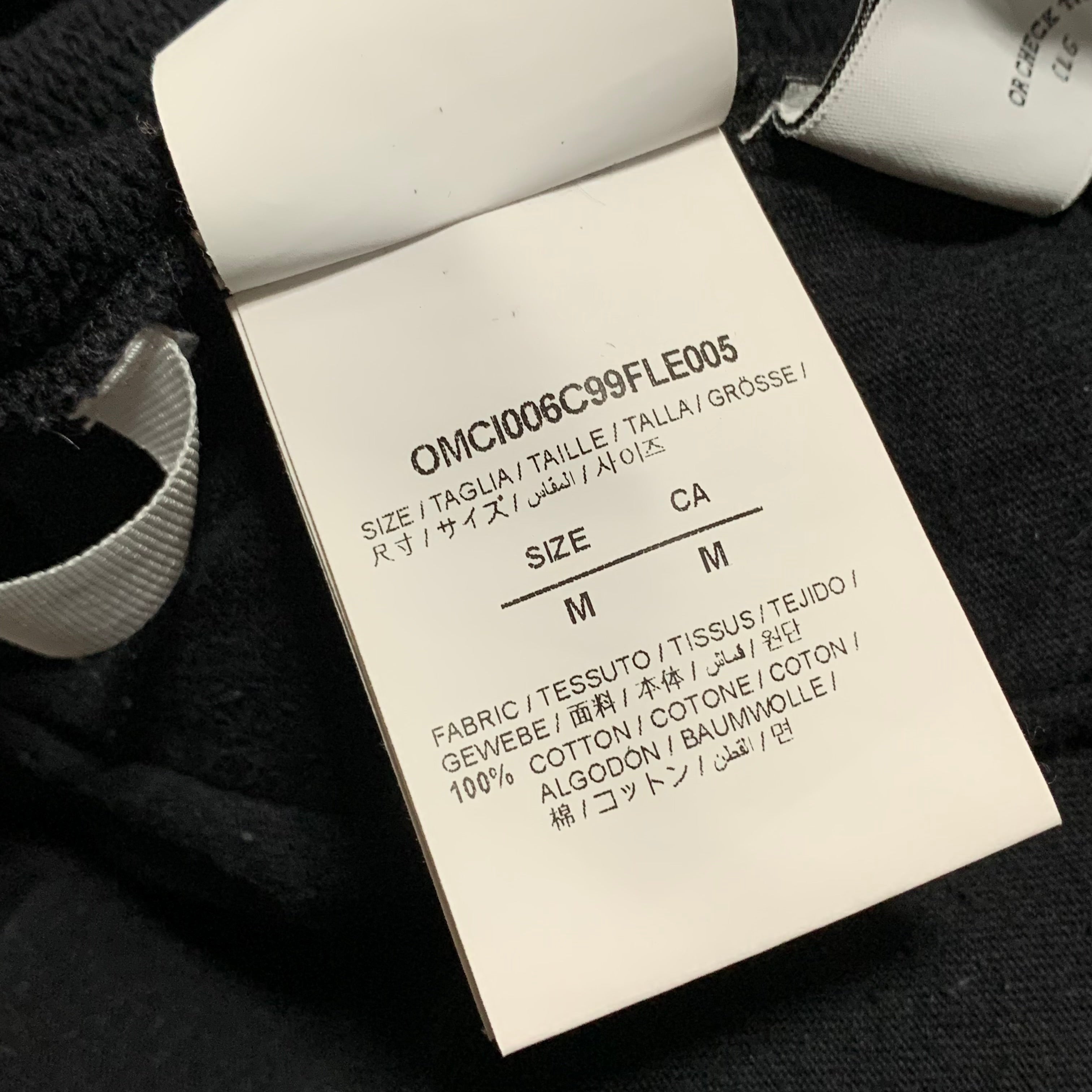 Off White Medium Shorts Diag Caravaggio Black Bottoms Virgil Abloh