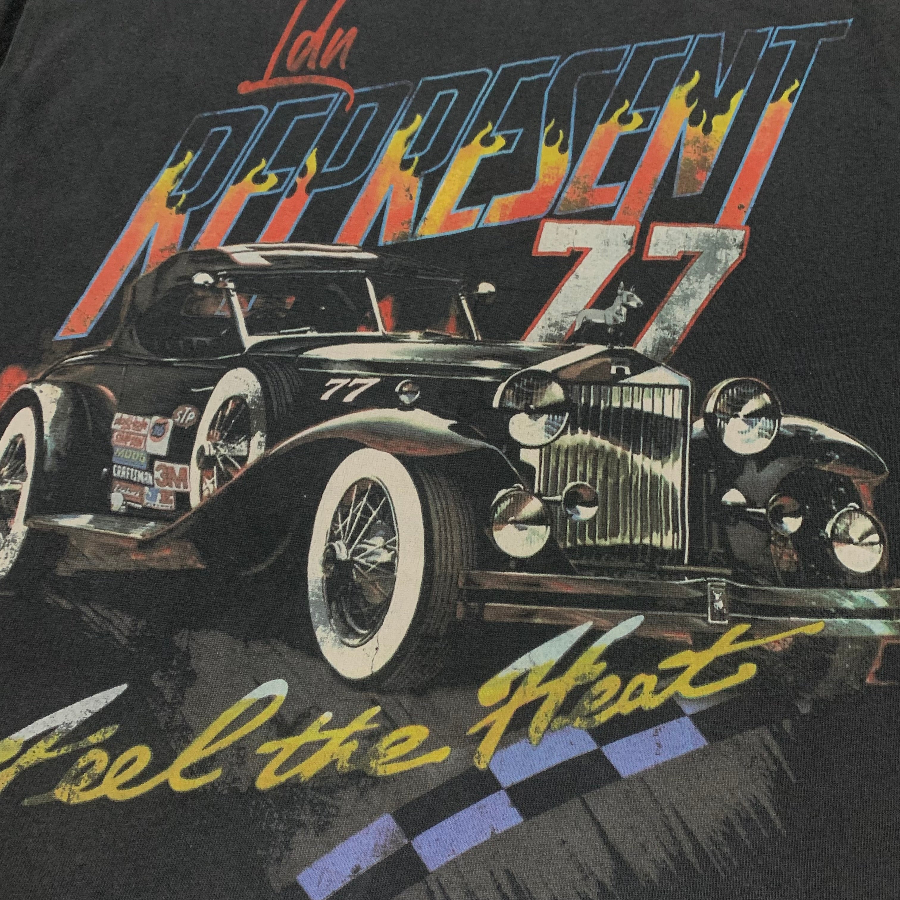 Represent XS Feel The Heat Vintage Black Tee