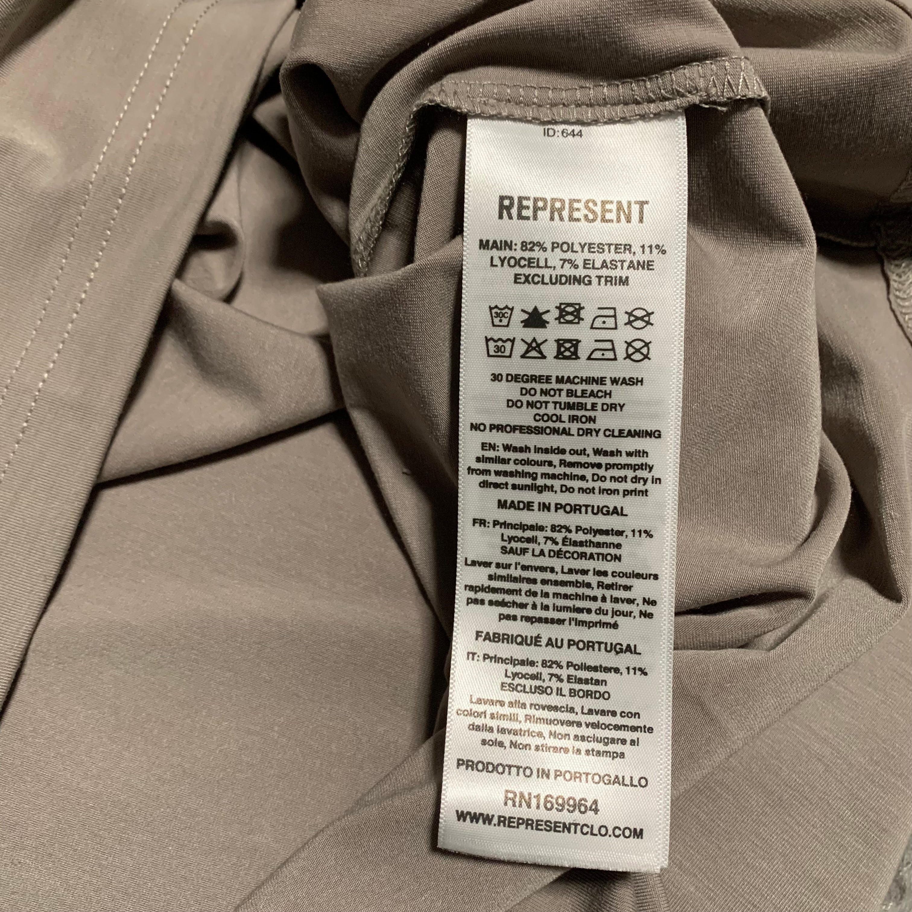 Represent Small 247 Oversized Cinder Tee