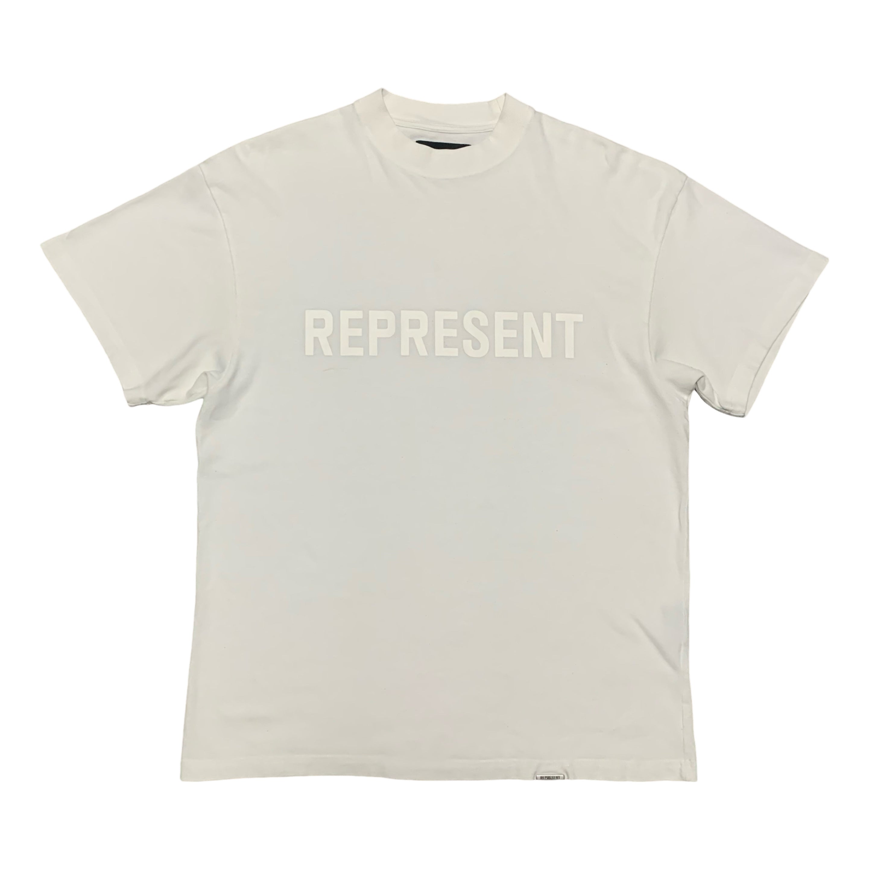 Represent XS REP Flat White Tee