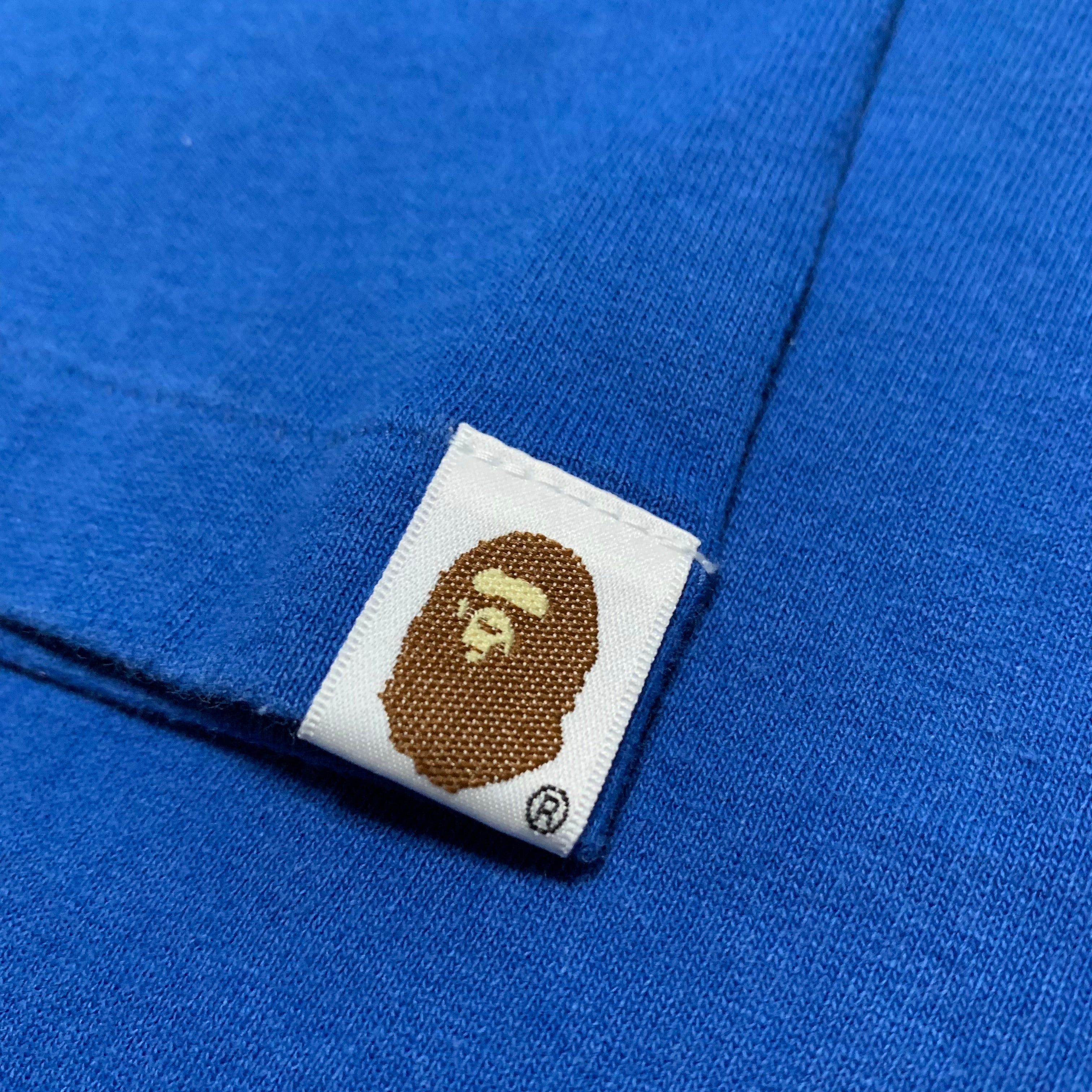 Bape Large Minions Baby Milo Blue Tee A Bathing Ape