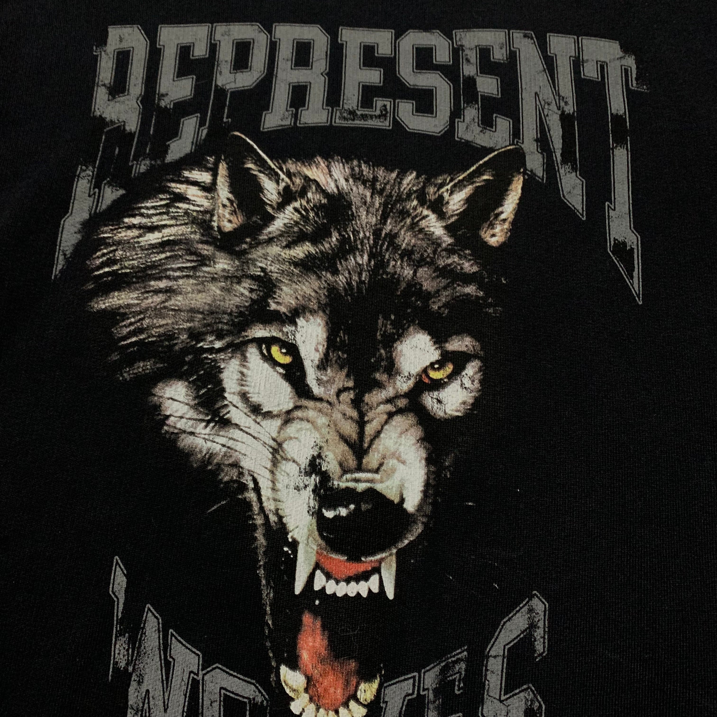 Represent Medium Pleasure To Kill Jet Black Sweatshirt Crewneck