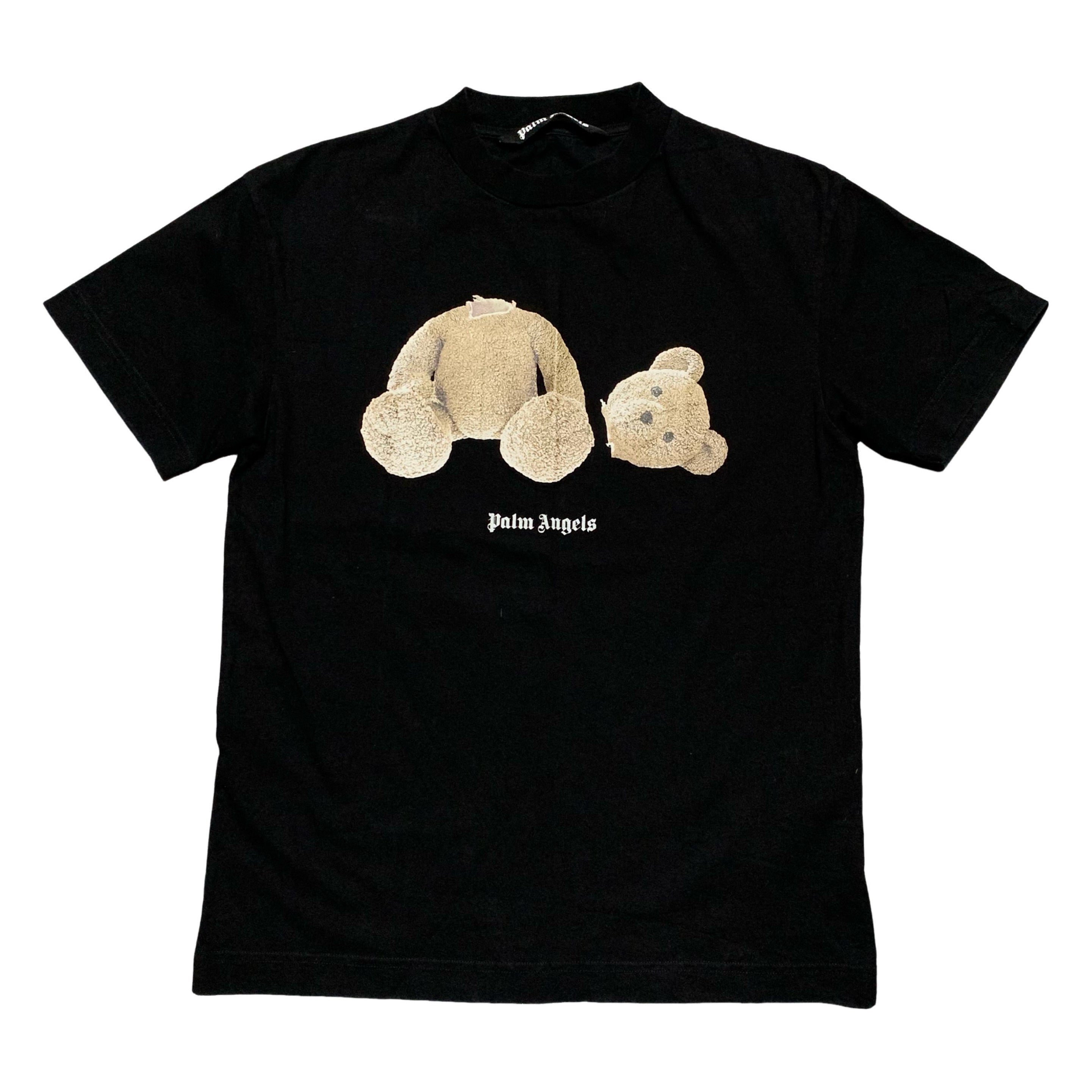 Palm Angels Small Tee Kill The Bear Black T-Shirt