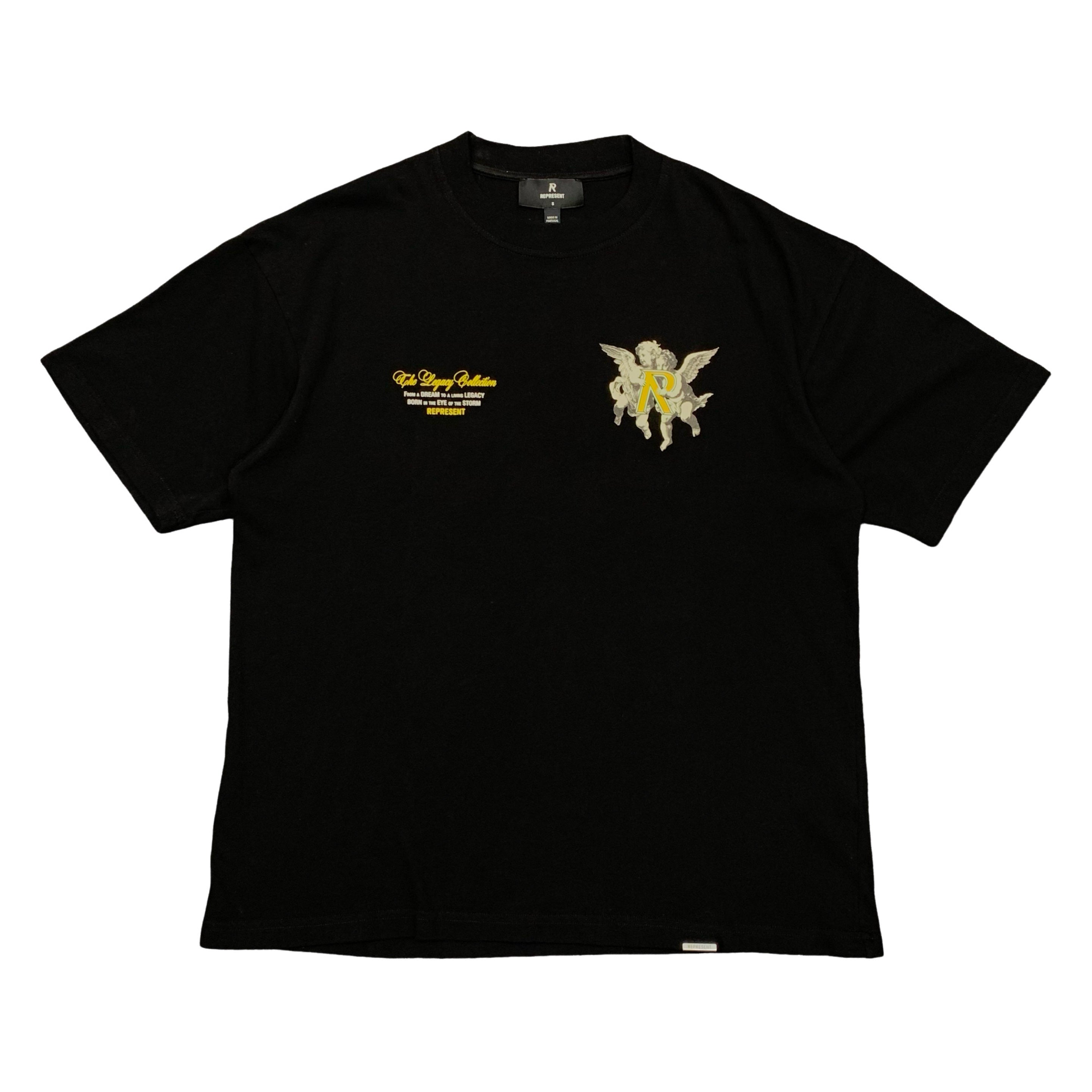 Represent Small Tee Legacy Cherubs Black T-Shirt