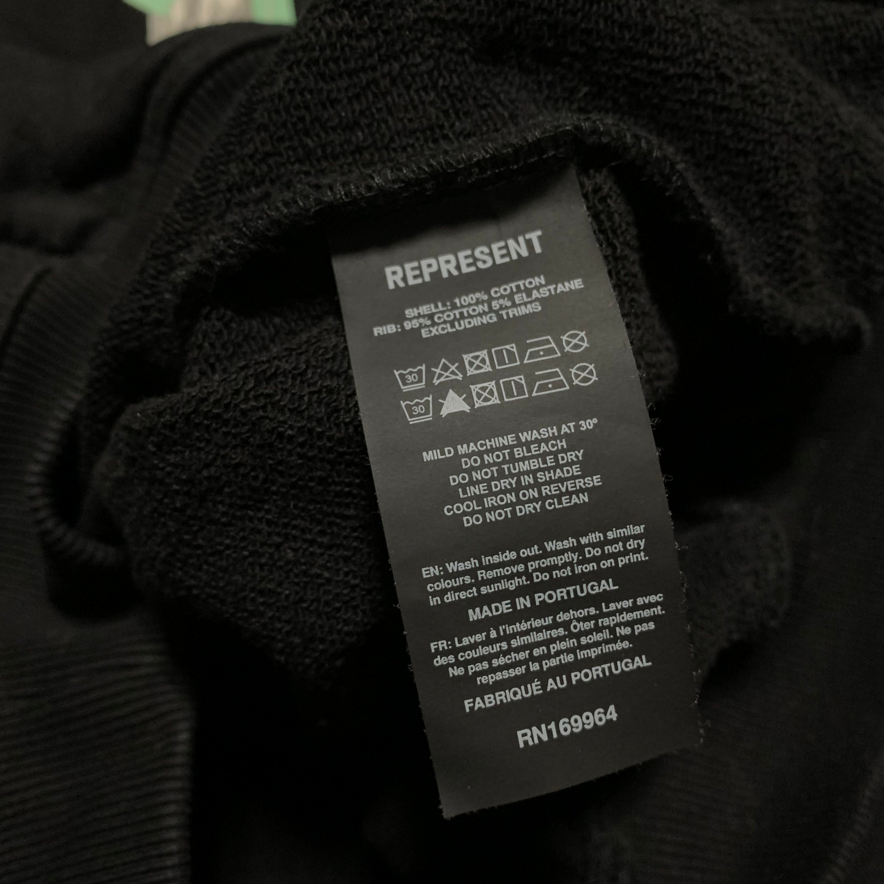 Represent Exceed XXS Archangel Jet Black Hoodie 1 of 300