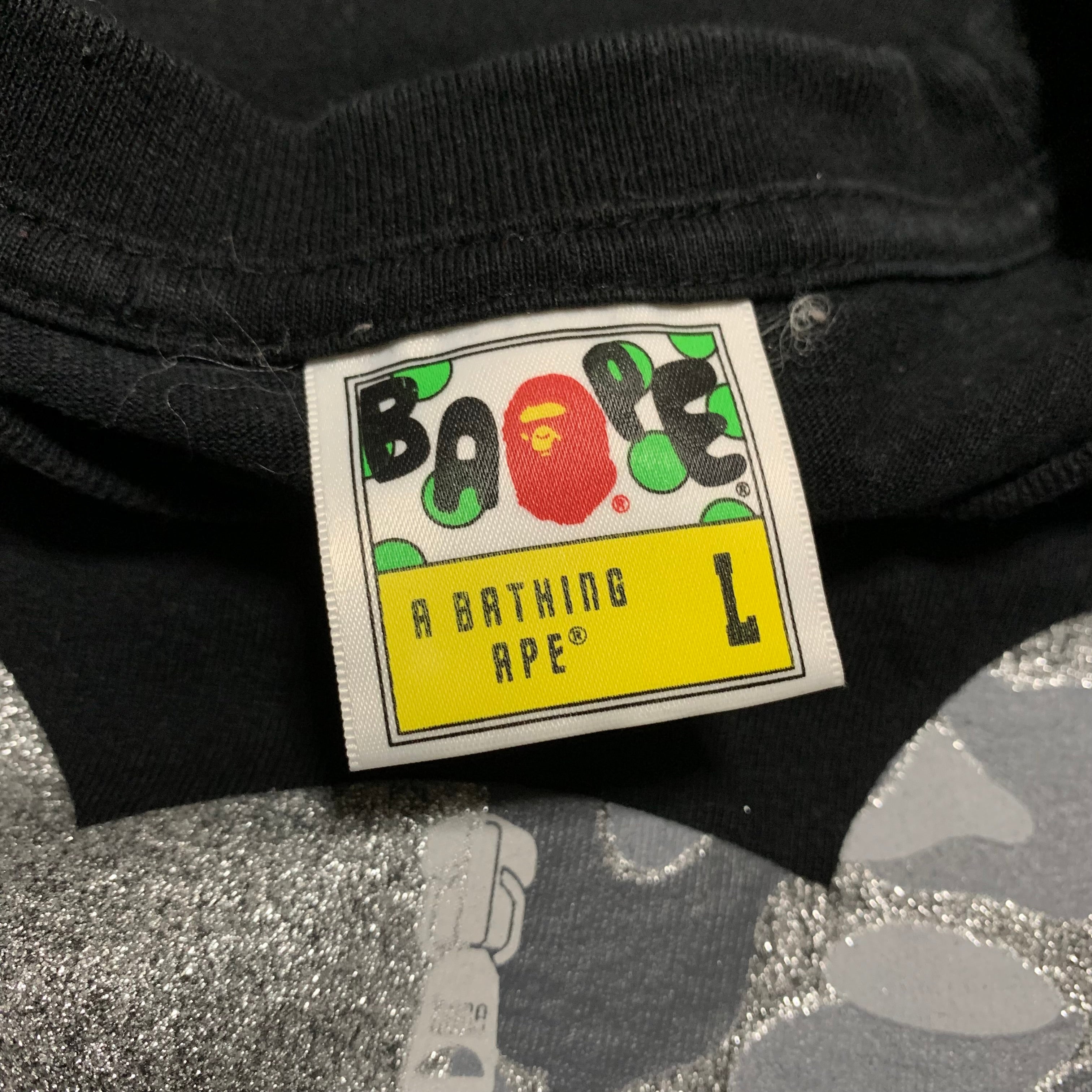 Bape Large Medicom Toy Bearbrick Black Tee A Bathing Ape 2018