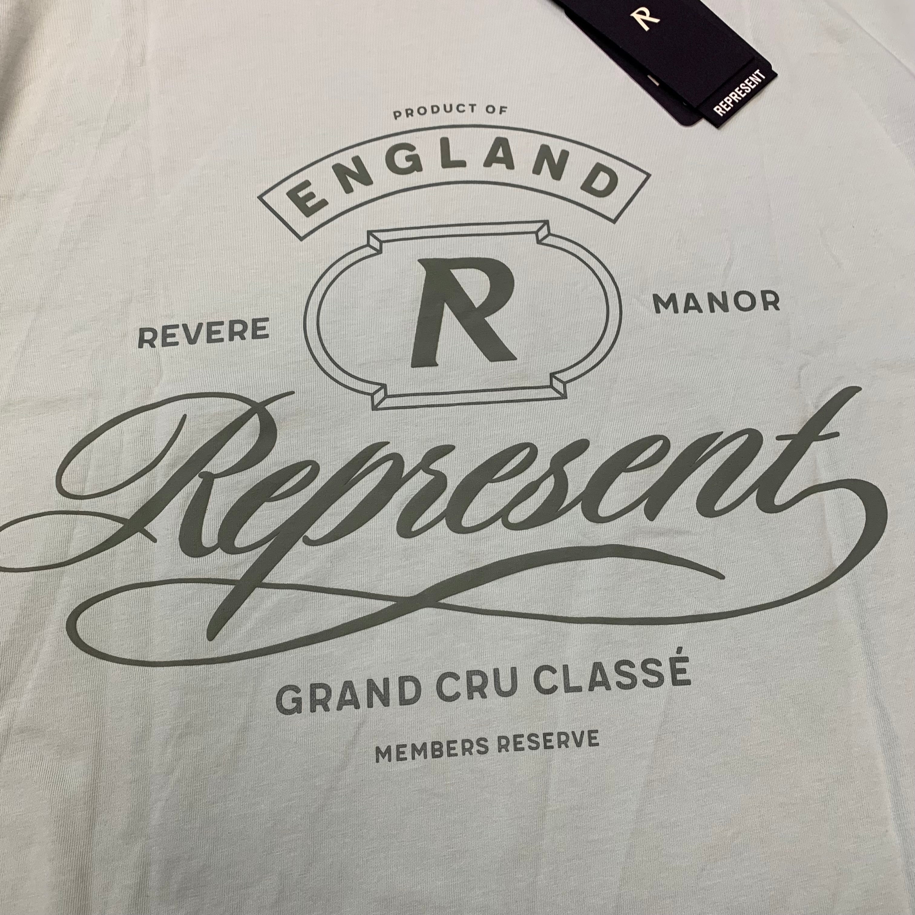 Represent Small Tee Grand Vintage Washed Sage T-Shirt
