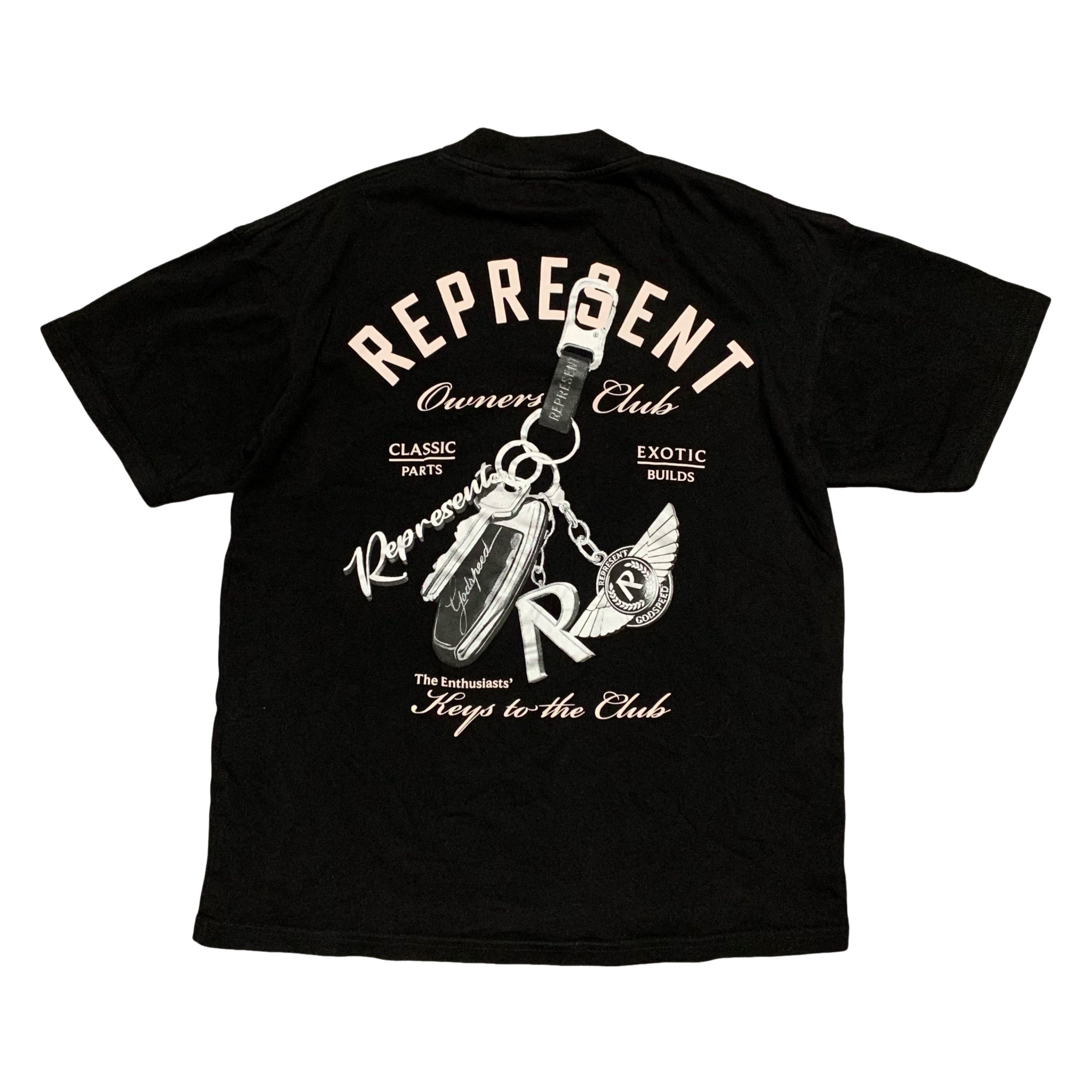 Represent XS Keys To The Club Black Tee