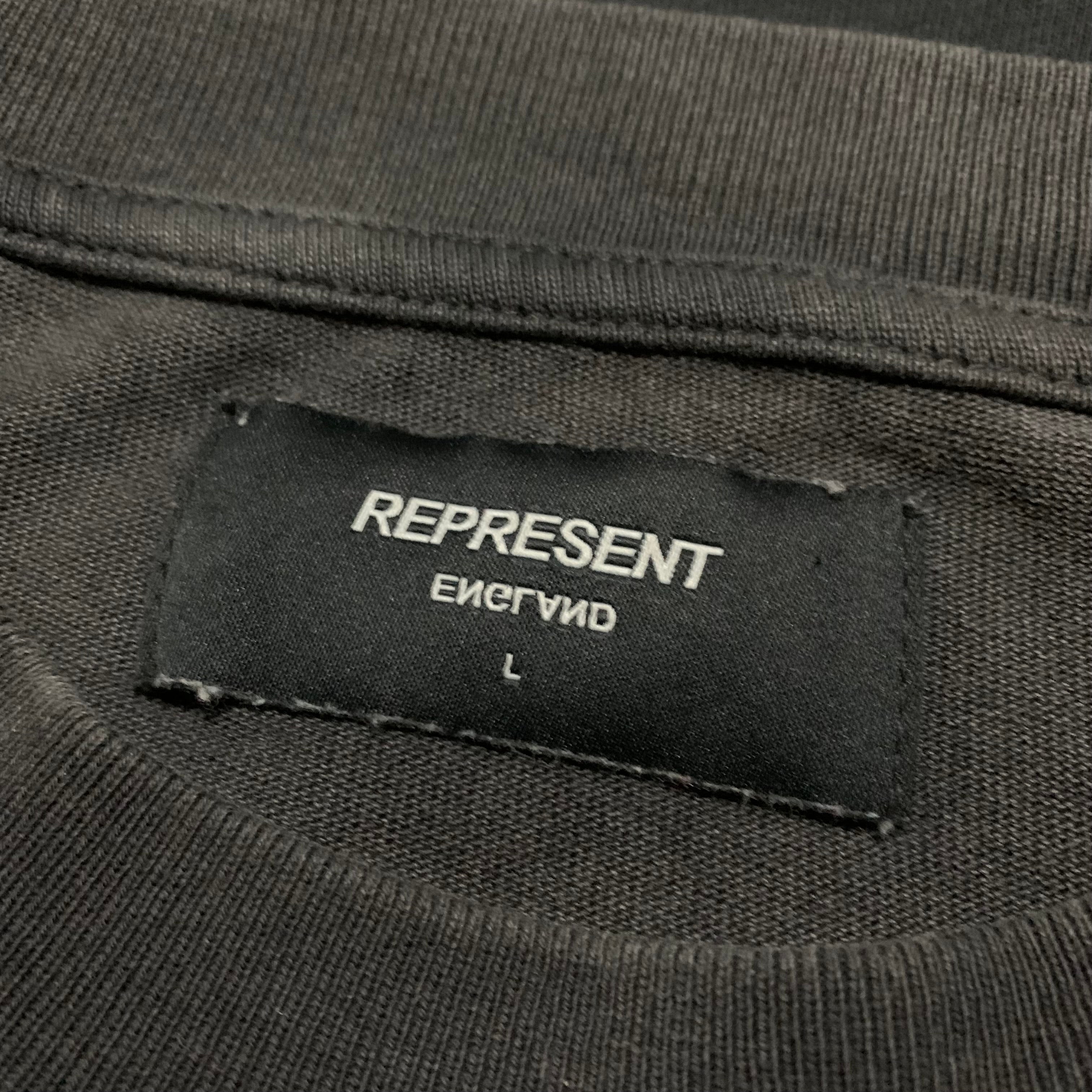 Represent Large HellRaiser Vintage Black Tee