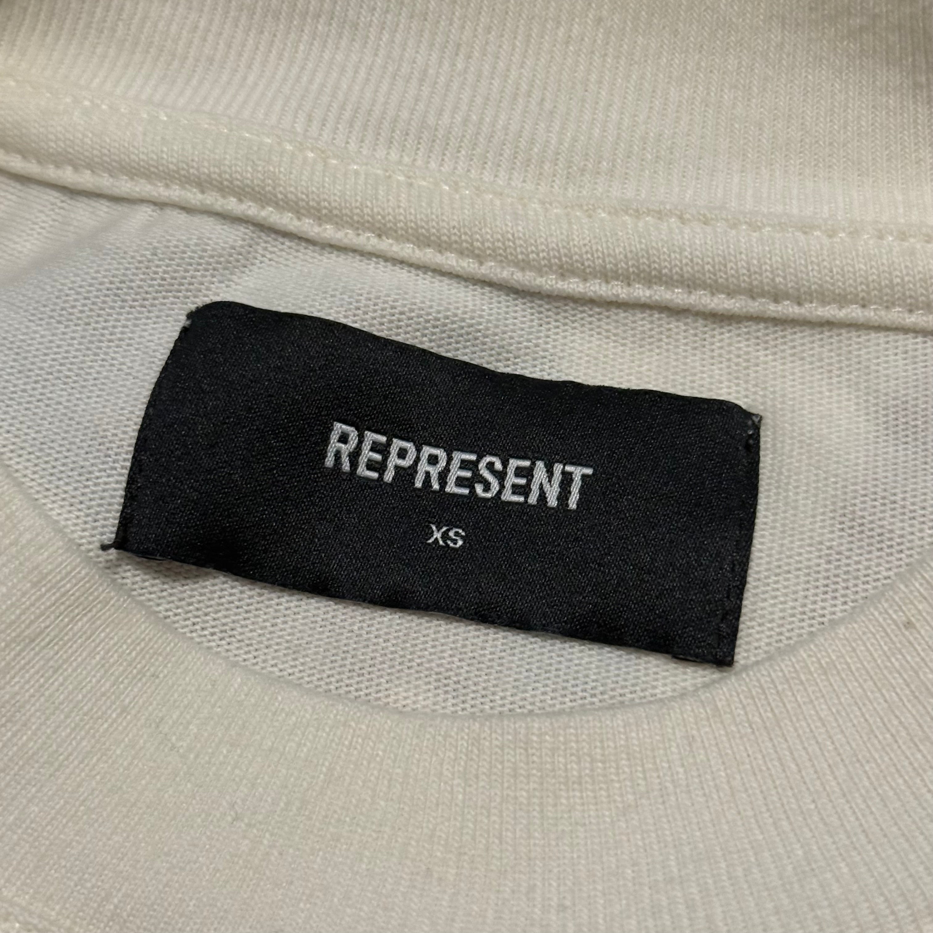 Represent XS Premium Flat White Tee