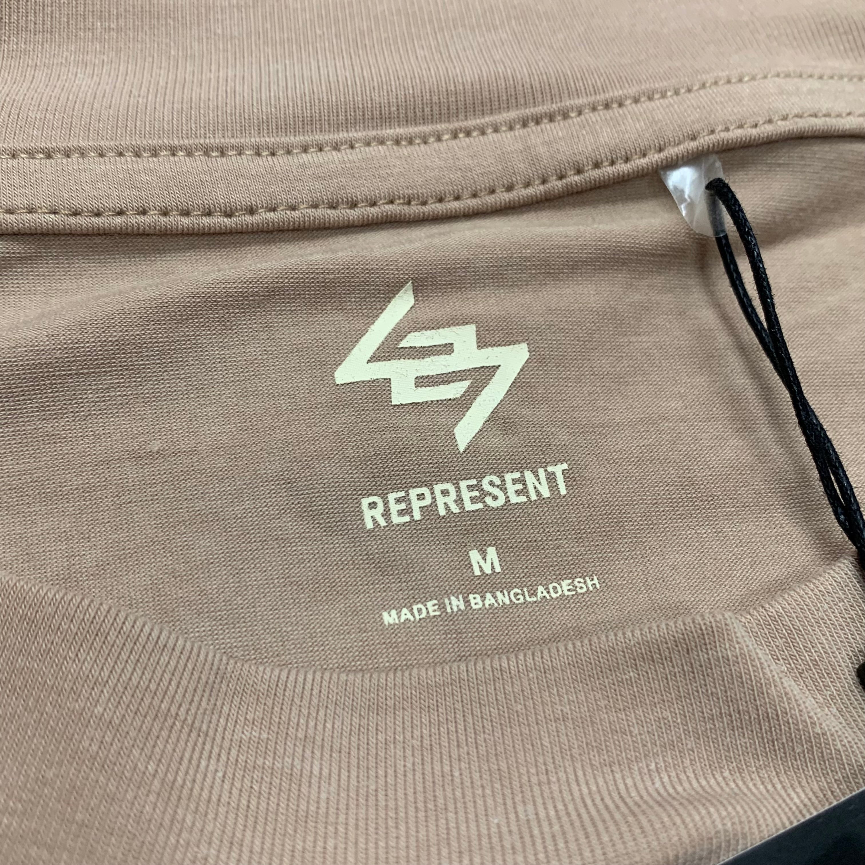 Represent Medium Team 247 Oversized Clay T-Shirt