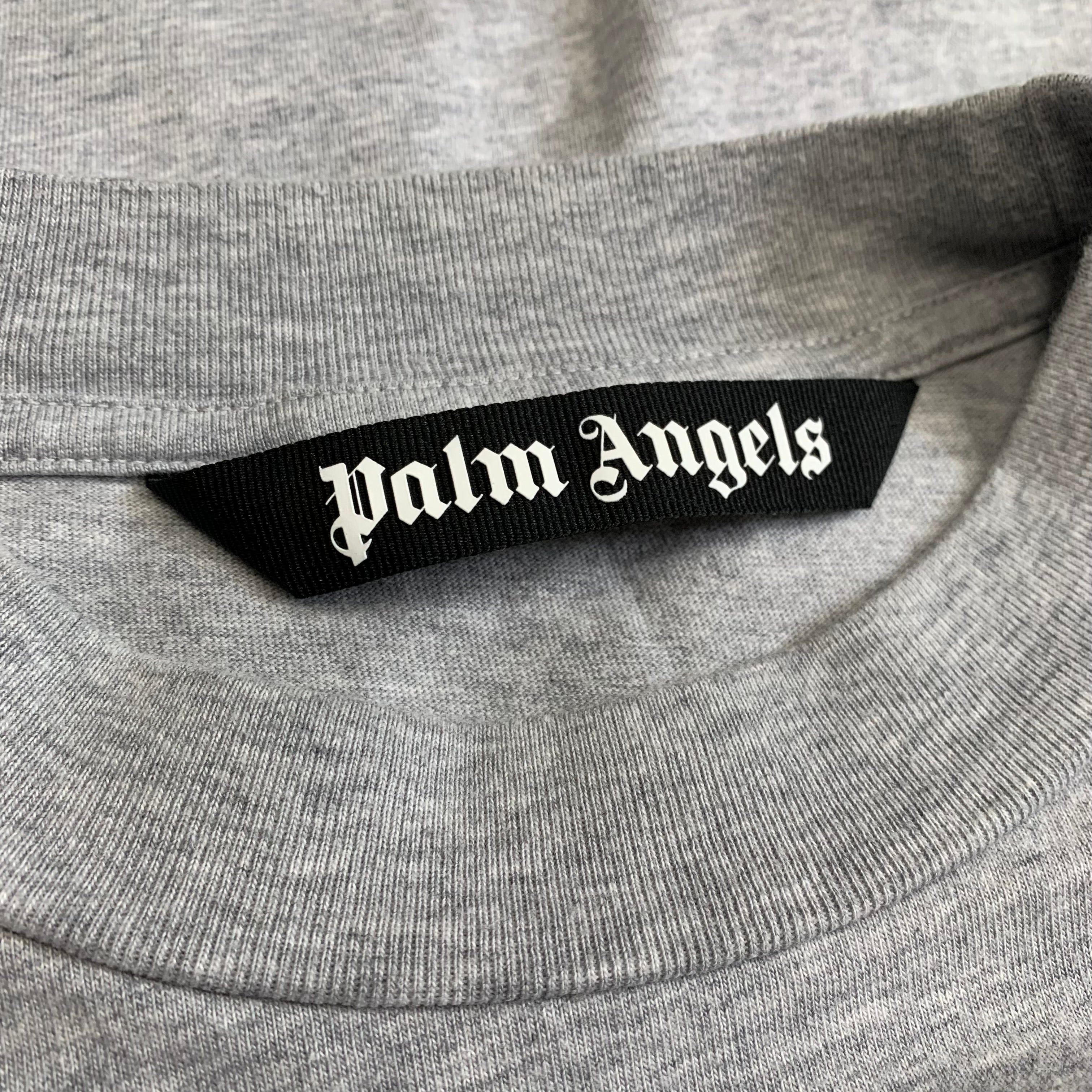 Palm Angels Small Tee Bear Classic Grey T-Shirt