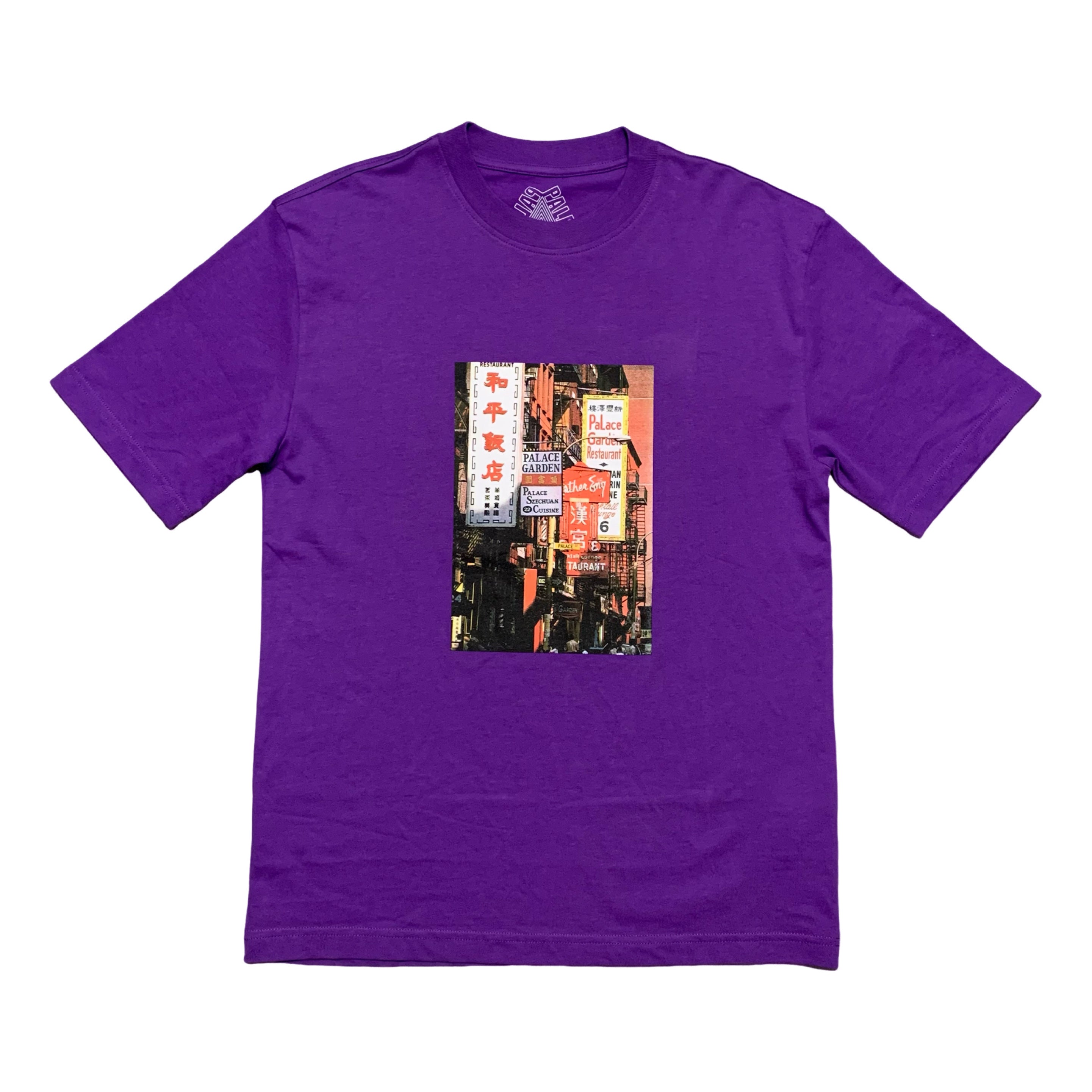 Palace Small Downtown Purple Tee 2023
