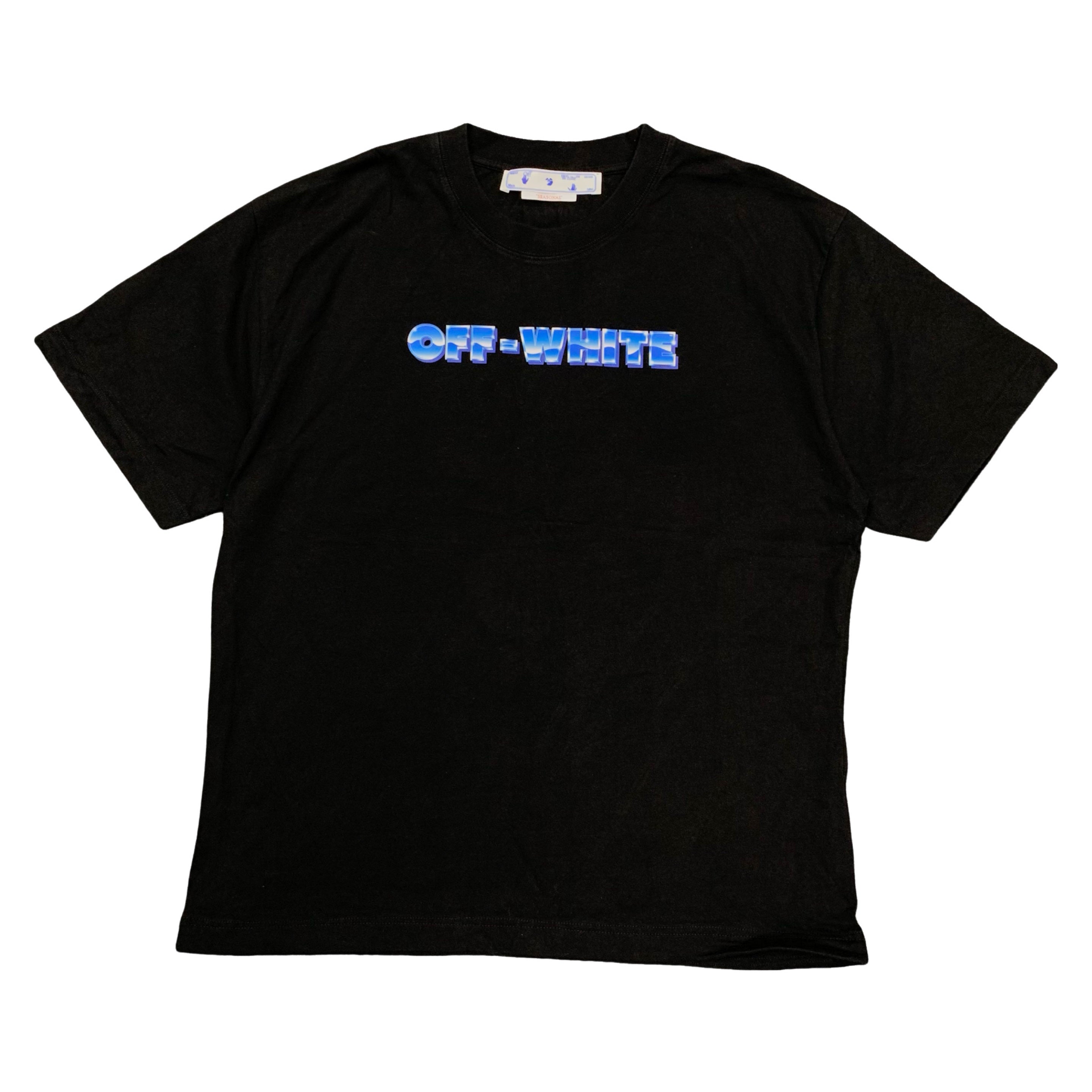 Off White Medium Tee Metal Arrows Black T-Shirt Virgil Abloh